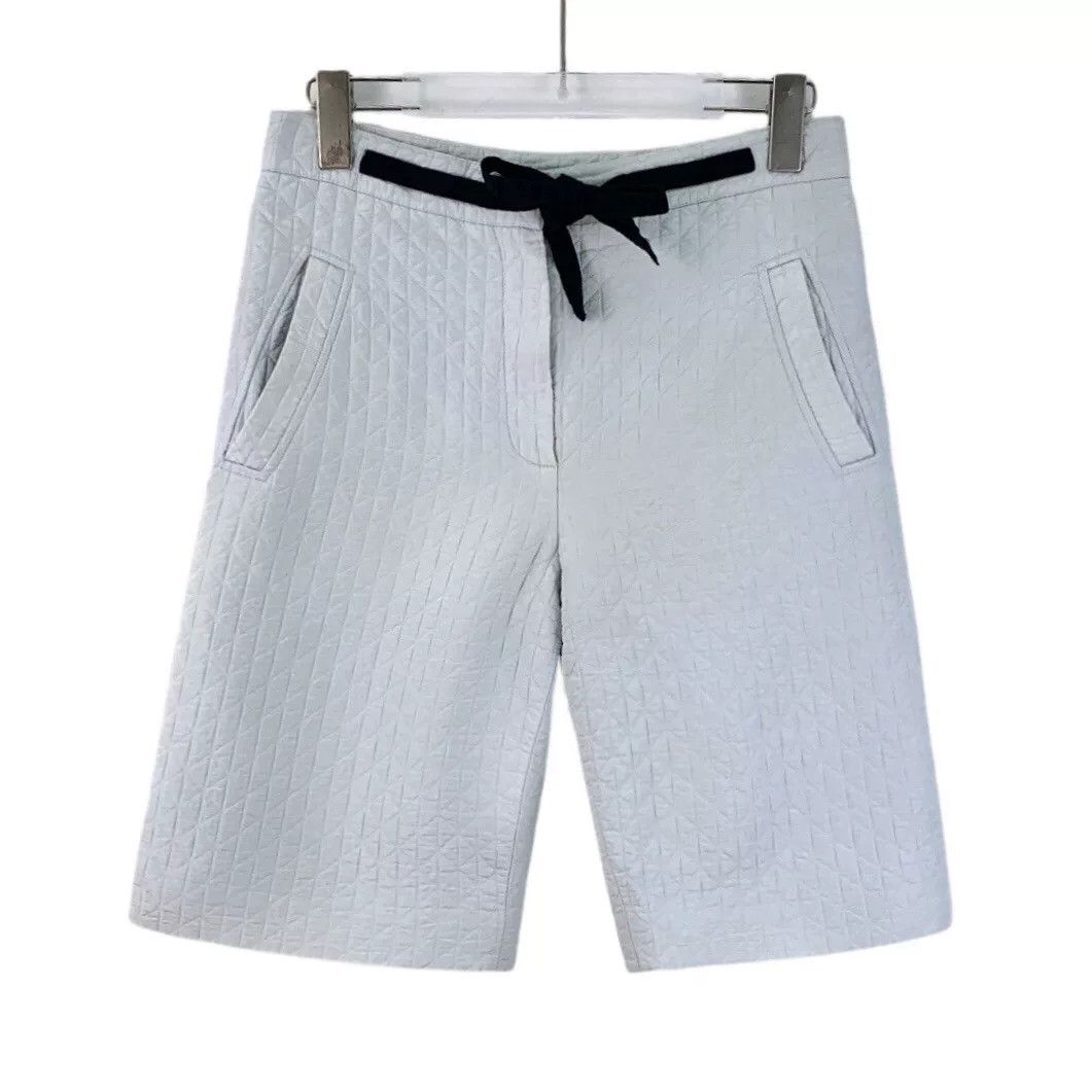 Dior Dior Light Blue Silk Casual Shorts Size US 36 / EU 52 - 1 Thumbnail