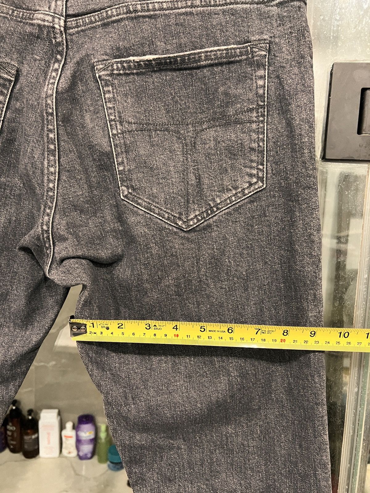 Tiger of Sweden Tiger Of Sweden Men Jeans 32x32” Dark Grey Size US 32 / EU 48 - 8 Thumbnail