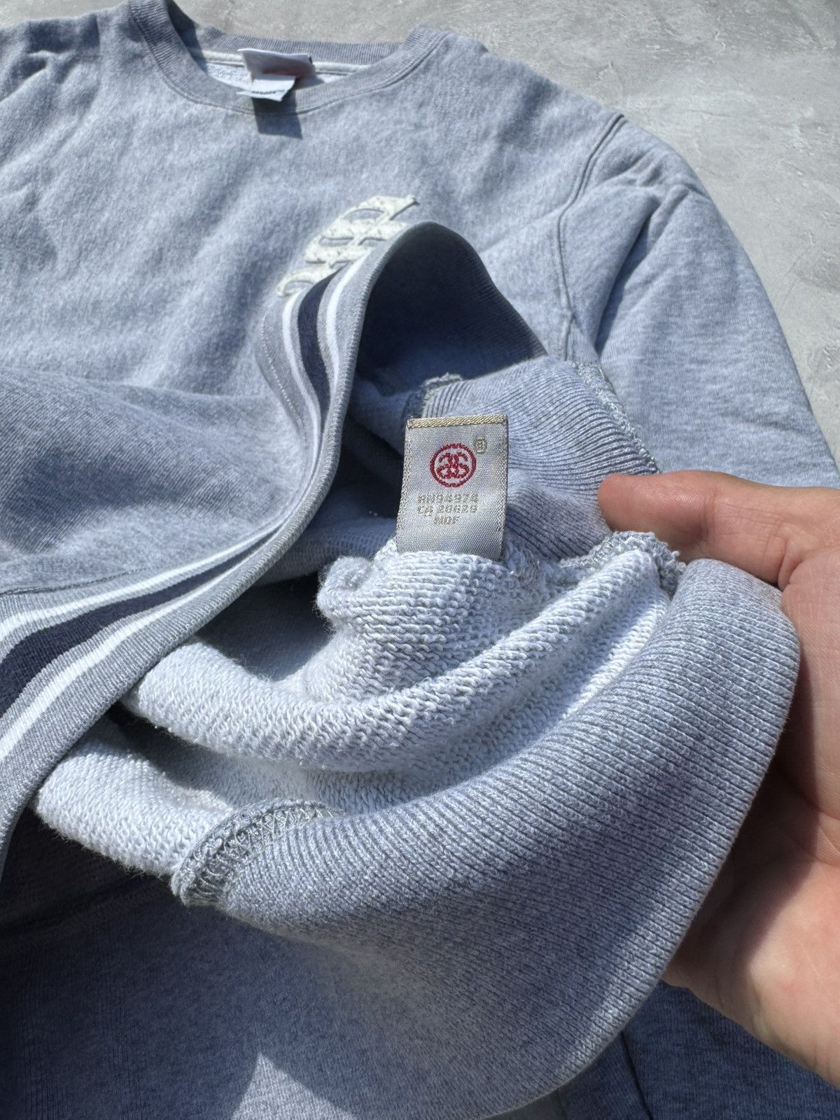 Stussy Vintsge Stussy Athletic Heavy Cotton Sweatshirt Size US S / EU 44-46 / 1 - 10 Thumbnail