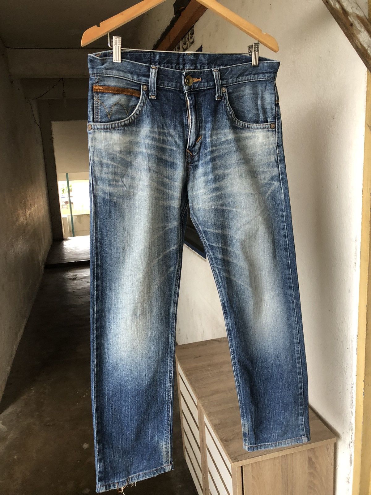 Edwin Vintage Edwin Distressed Denim Size US 32 / EU 48 - 4 Thumbnail