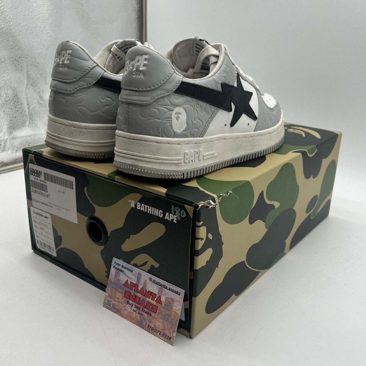 Bape BAPESTA LOW M2 Size US 8 / EU 41 - 5 Thumbnail