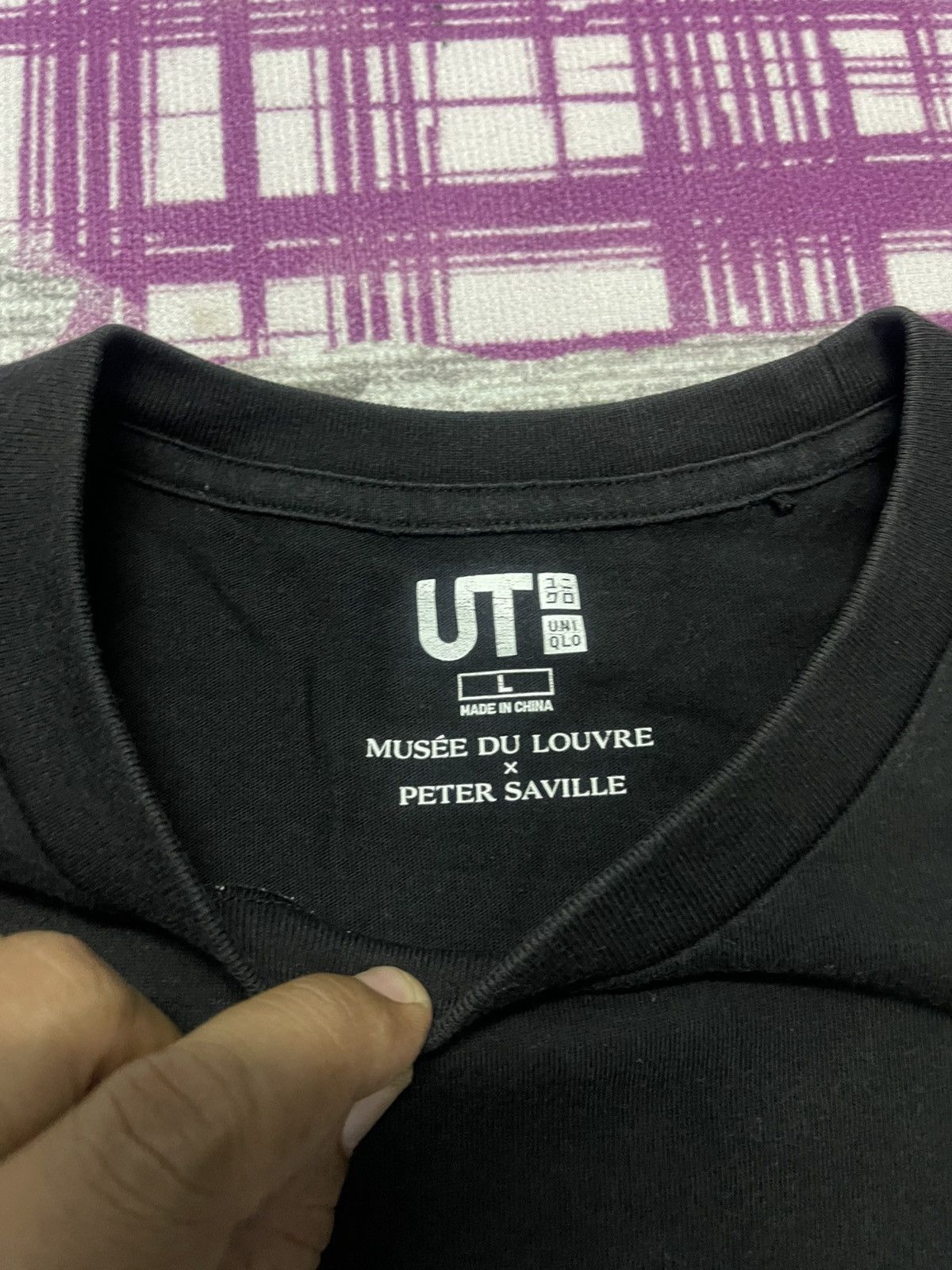 Japanese Brand × Uniqlo × Vintage VINTAGE MUSEE DU LOUVRE X PETER SAVILLE TEE VERY RARE Size US L / EU 52-54 / 3 - 3 Thumbnail