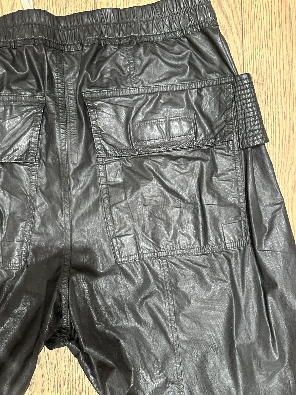 Rick Owens Rick Owens Black Creatch Cargo Pants Size US 33 - 6 Thumbnail
