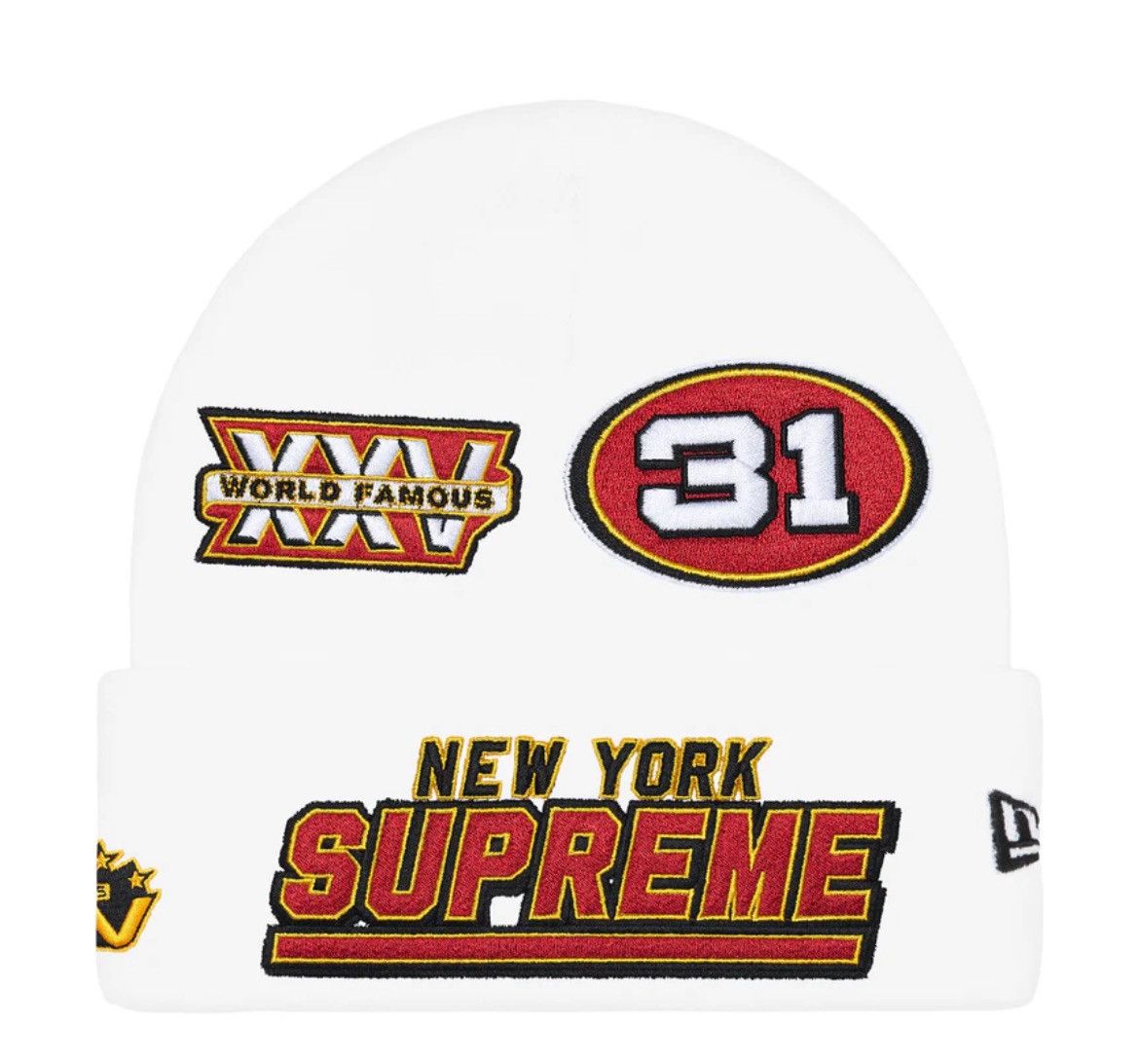 New Era × Supreme Supreme Football Beanie FW25 Size ONE SIZE - 1 Thumbnail