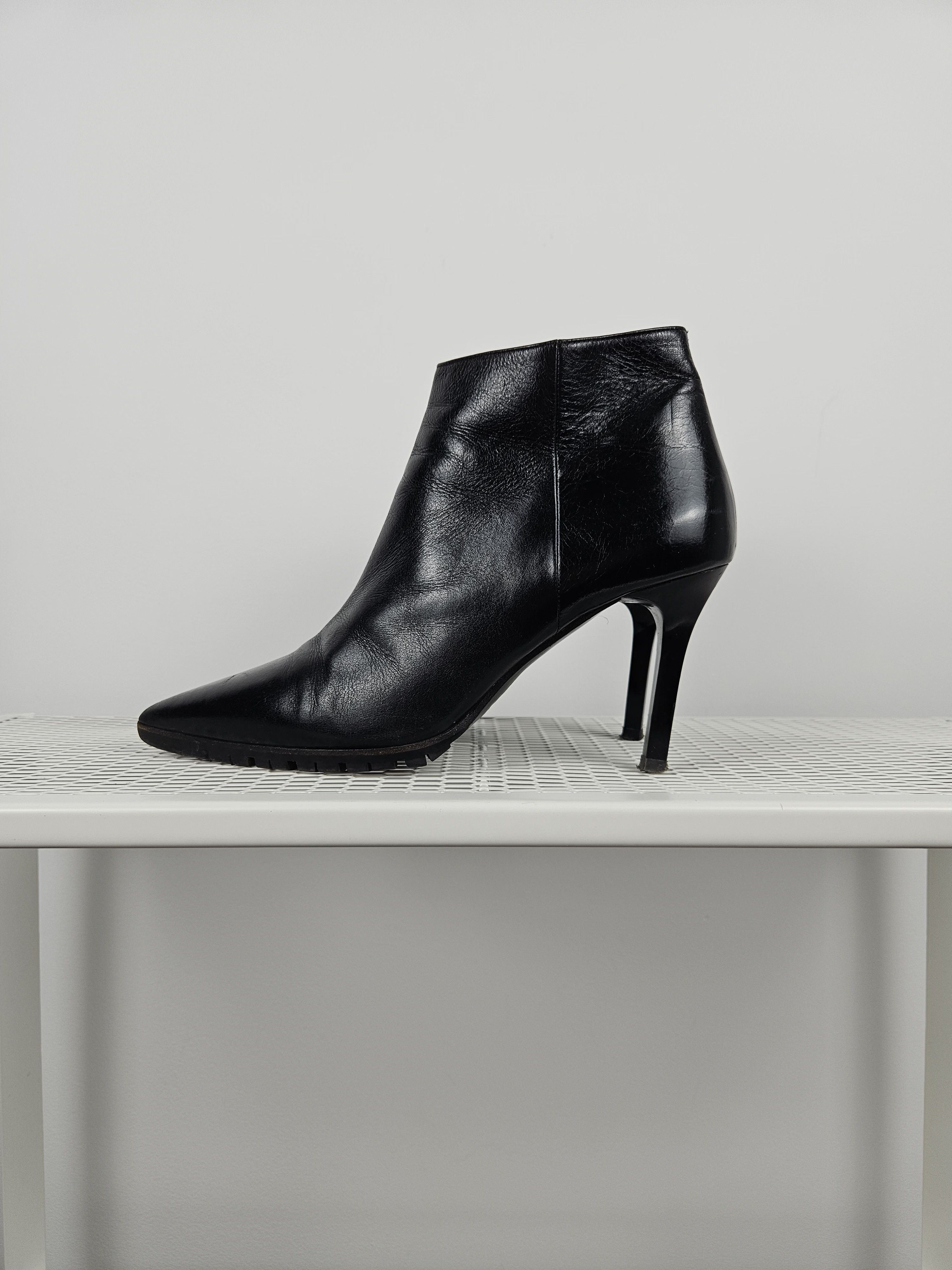 Miu Miu Miu Miu stiletto high heel ankle boots notched sole Size US 8.5 / IT 38.5 - 3 Thumbnail