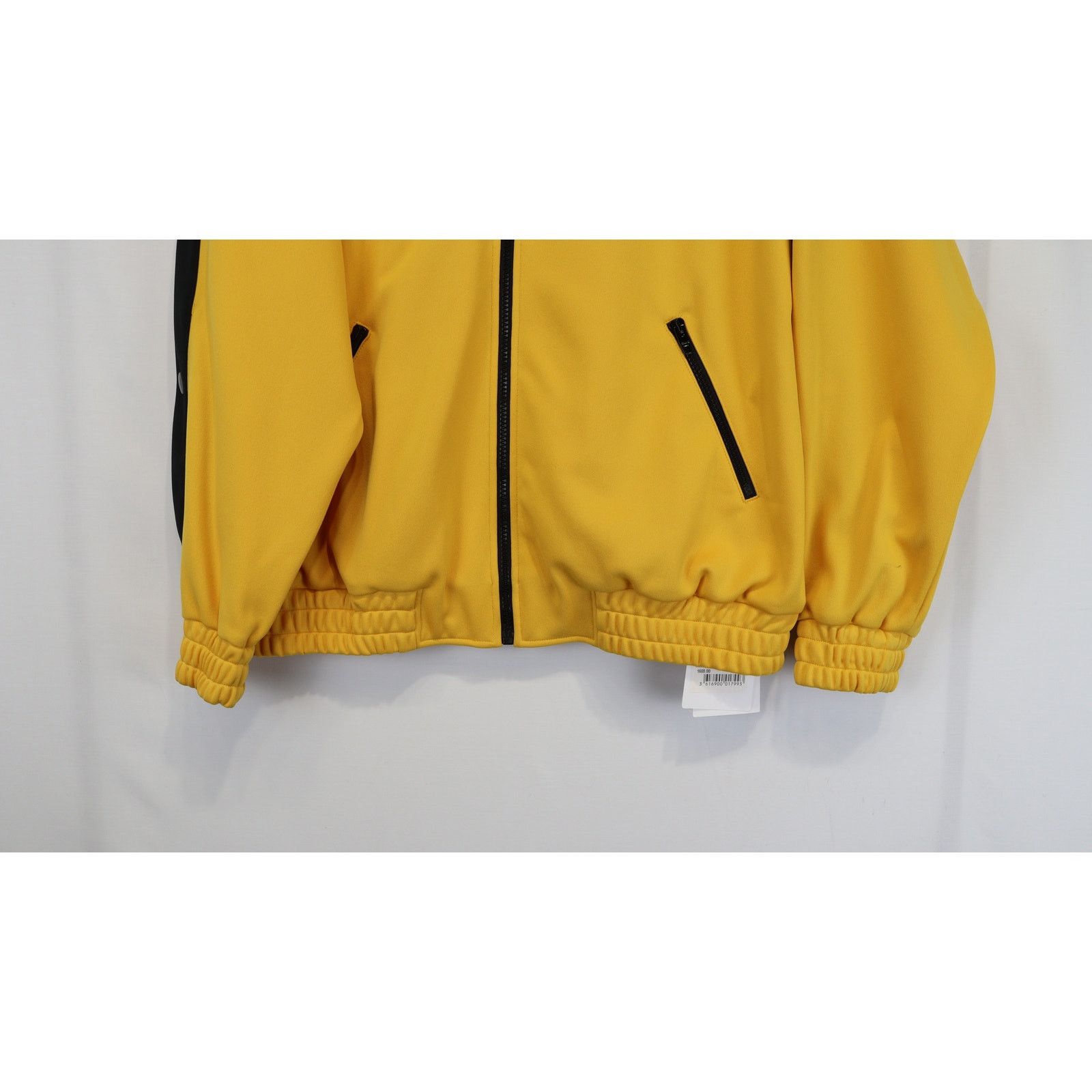 Celine o1rshd1 Sweat Zip Bandes Pressions Double Face Golden Yellow Size US XL / EU 56 / 4 - 4 Thumbnail
