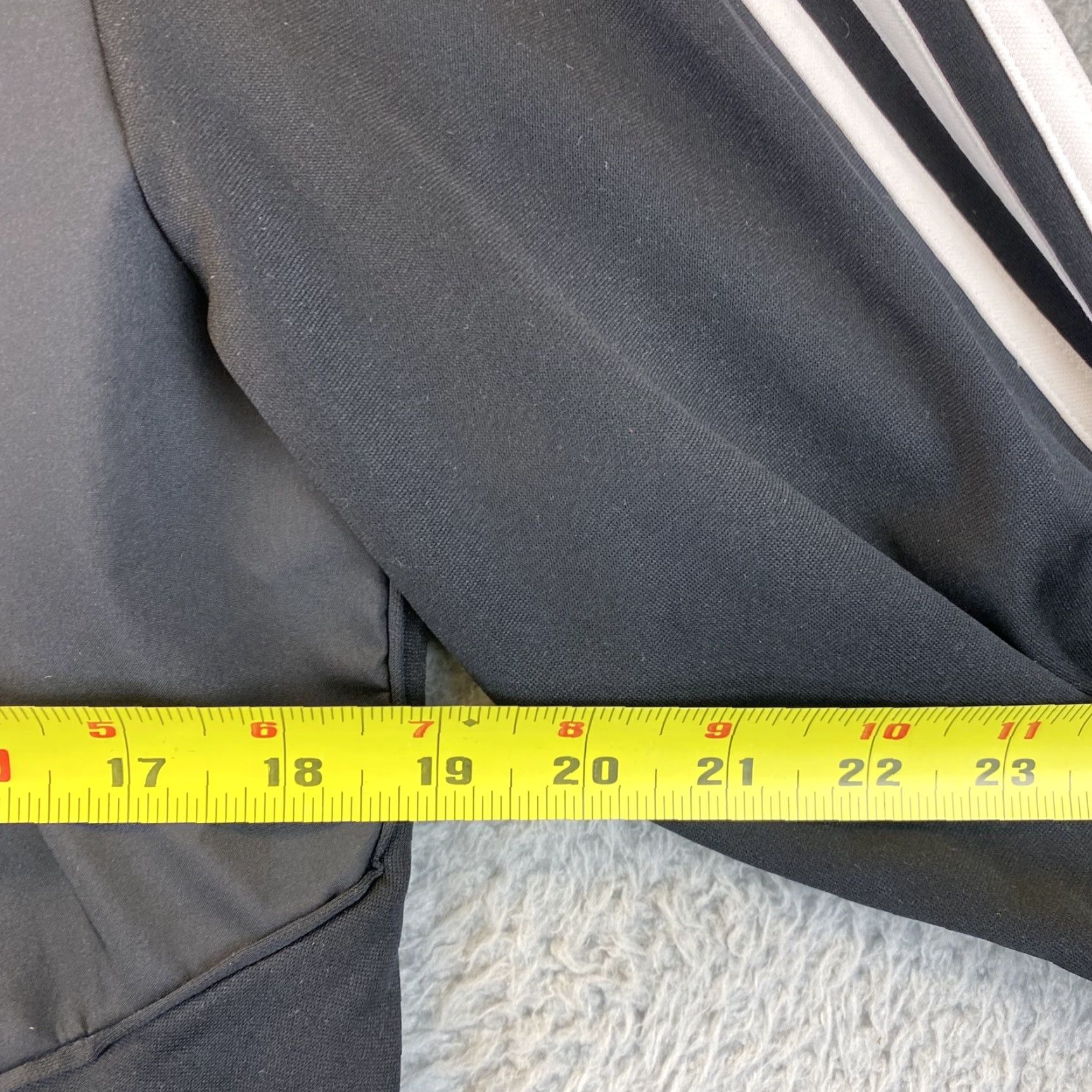 Adidas Adidas Mens Sport Lined Jacket Light Insulated Black Size S FCB / 68-24 Size US S / EU 44-46 / 1 - 6 Thumbnail