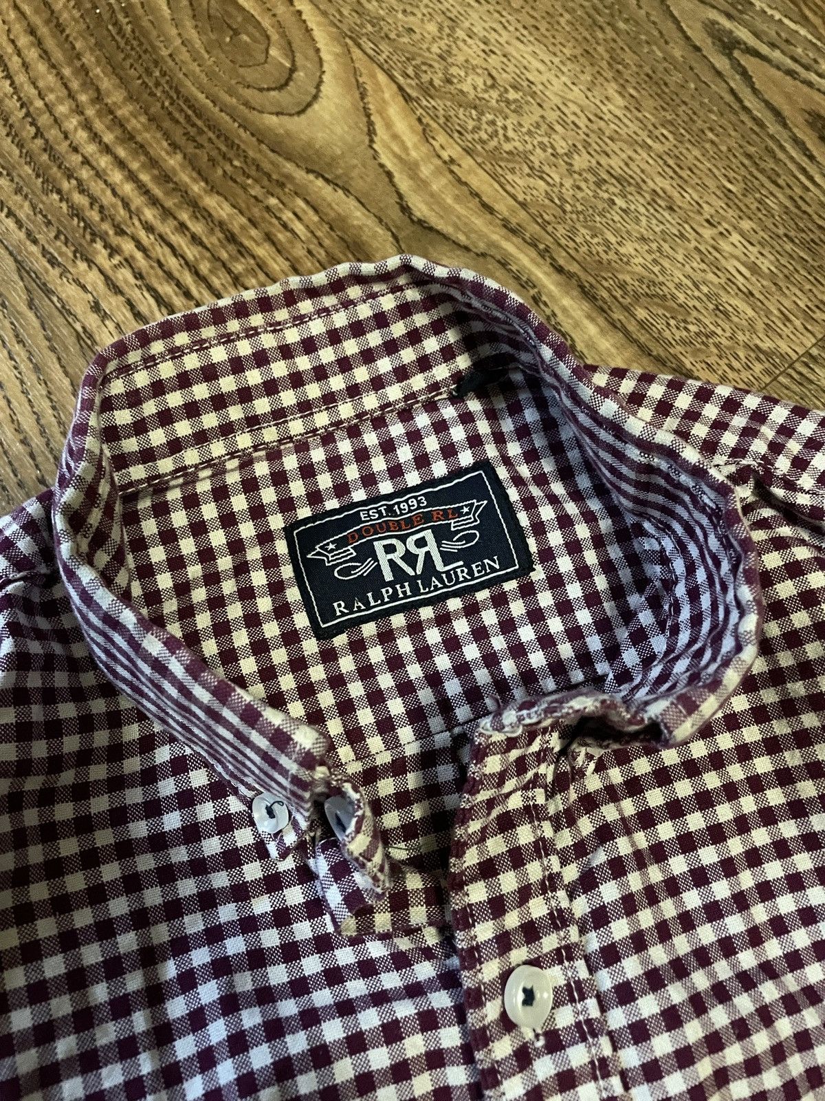 RRL Ralph Lauren Ralph Lauren Double R RRL Checkered Shirt Size US M / EU 48-50 / 2 - 4 Thumbnail