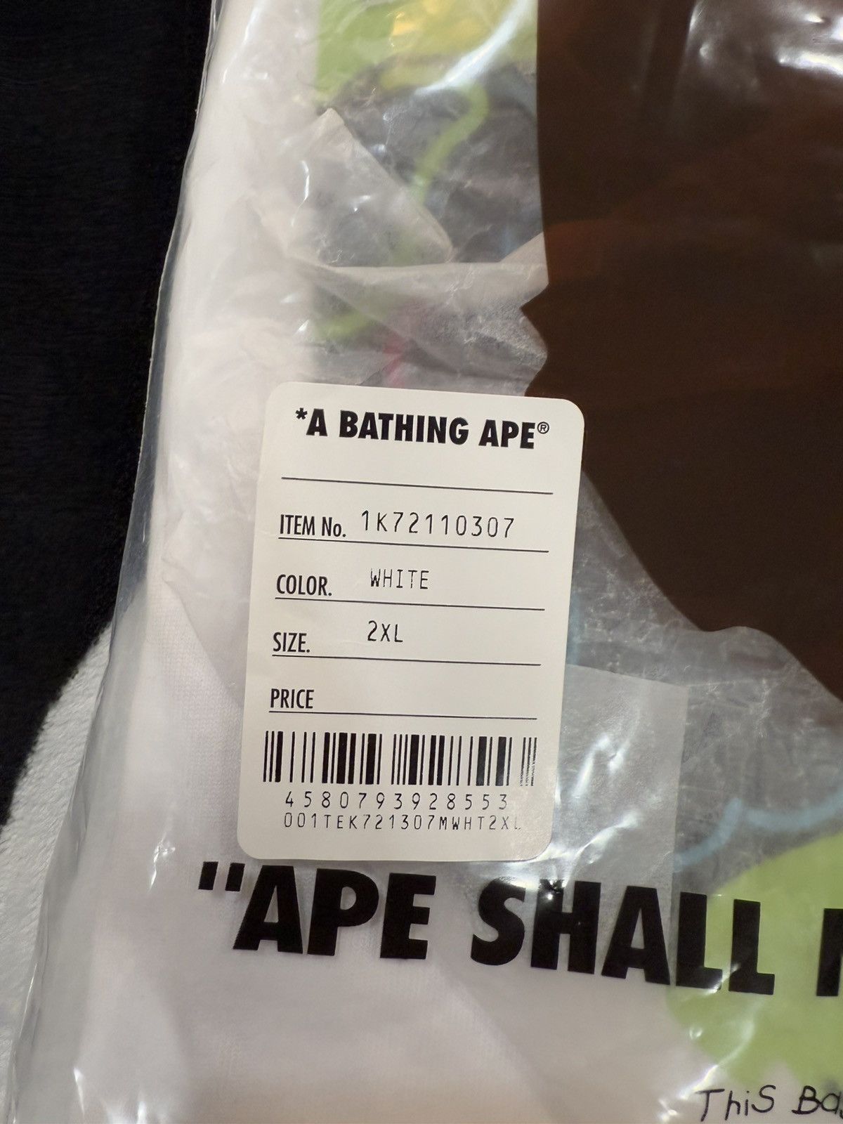Bape Bape Las Vegas Tee Size US XXL / EU 58 / 5 - 5 Thumbnail
