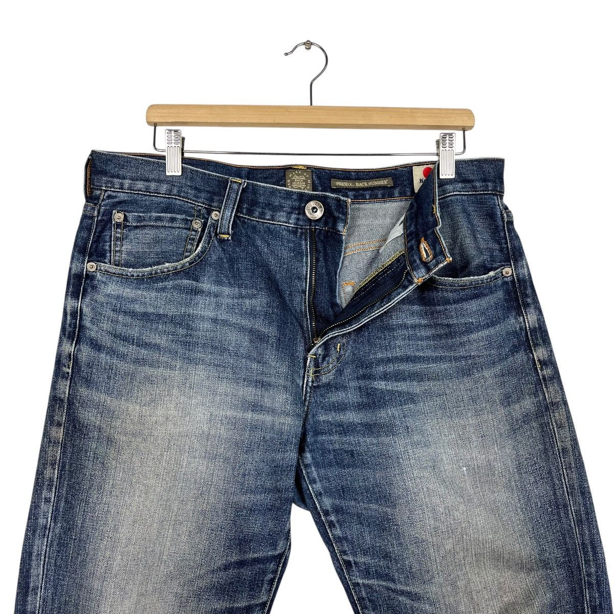 Kaihara Denim Vintage Kaihara Denim Back Number Denim Jeans Size US 34 / EU 50 - 14 Thumbnail