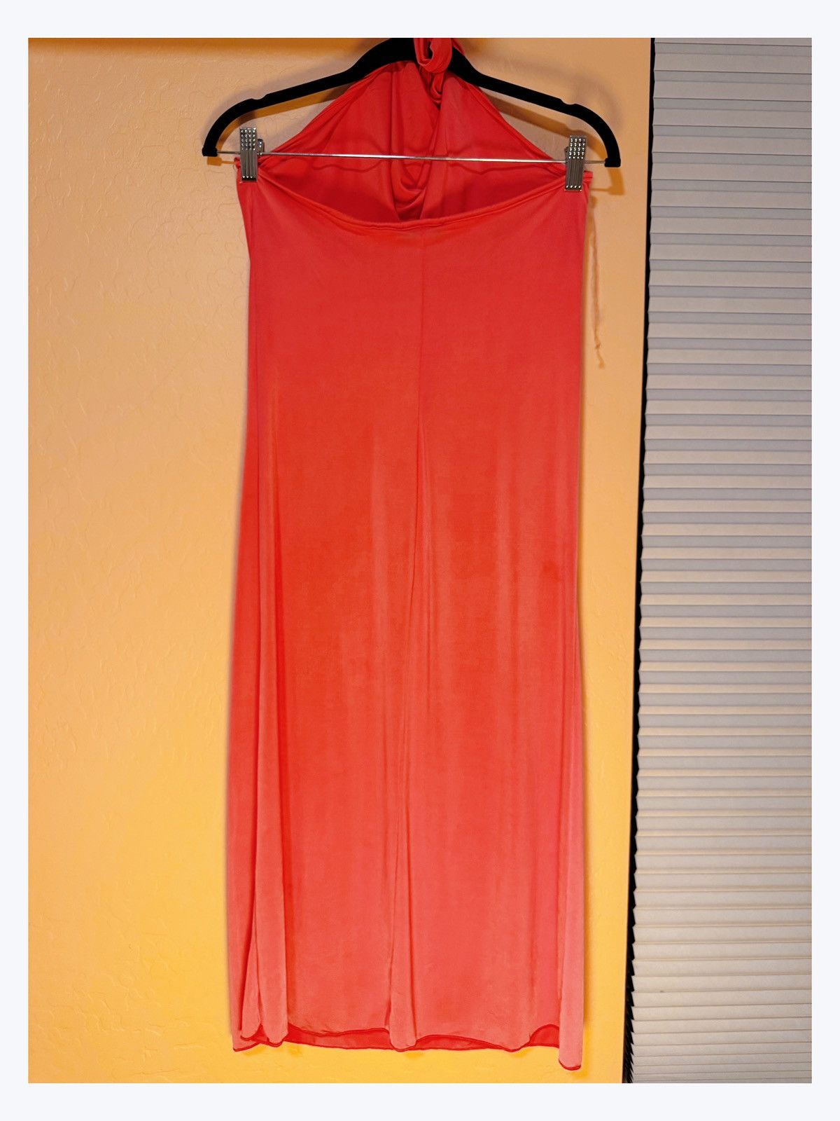 Other Sincerely Jules Coral Halter Bodycon Dress Size M / US 6-8 / IT 42-44 - 4 Thumbnail