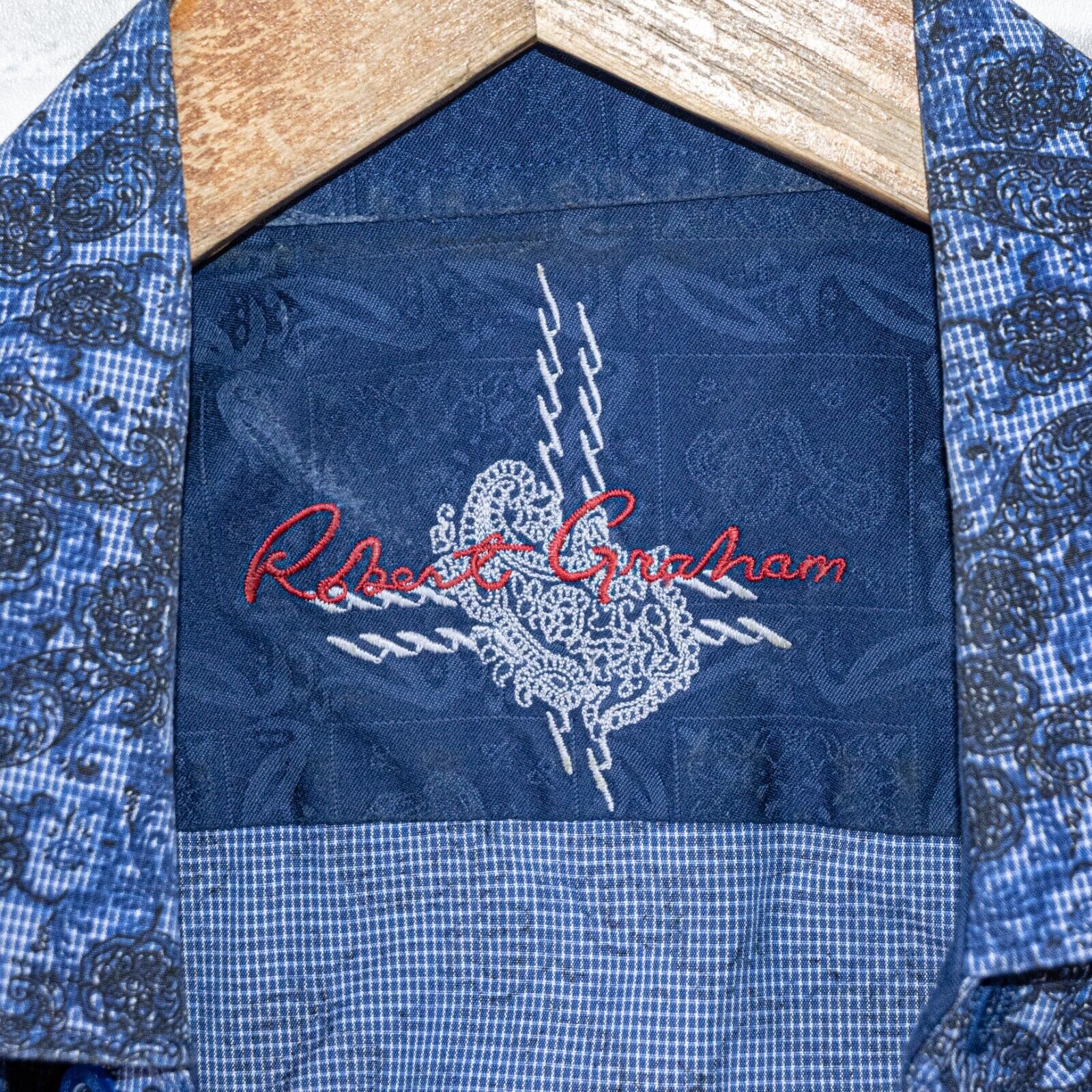 Robert Graham Robert Graham Short Sleeve Button down Shirt in Blue Floral Size US S / EU 44-46 / 1 - 3 Thumbnail