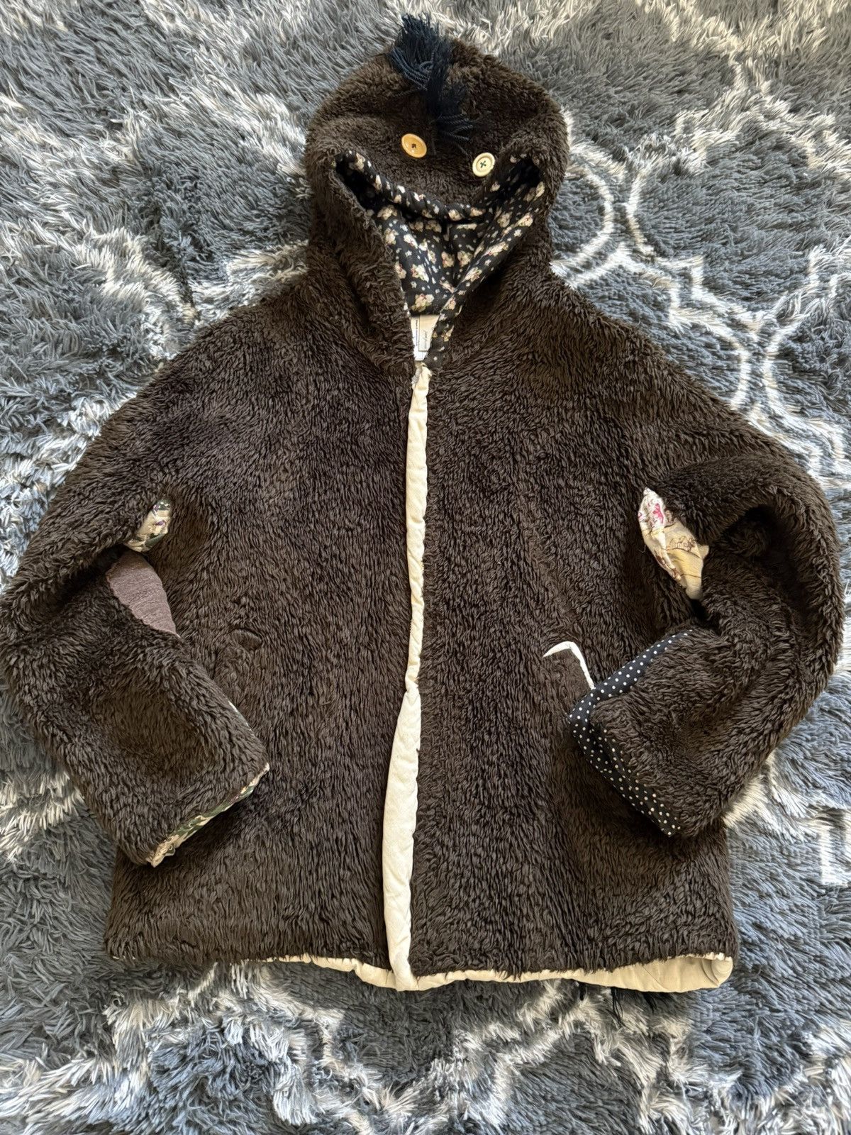 Jun Takahashi UNDERCOVER AW04 “But Beautiful…” Monster/ Teddy Coat Size US S / EU 44-46 / 1 - 2 Thumbnail