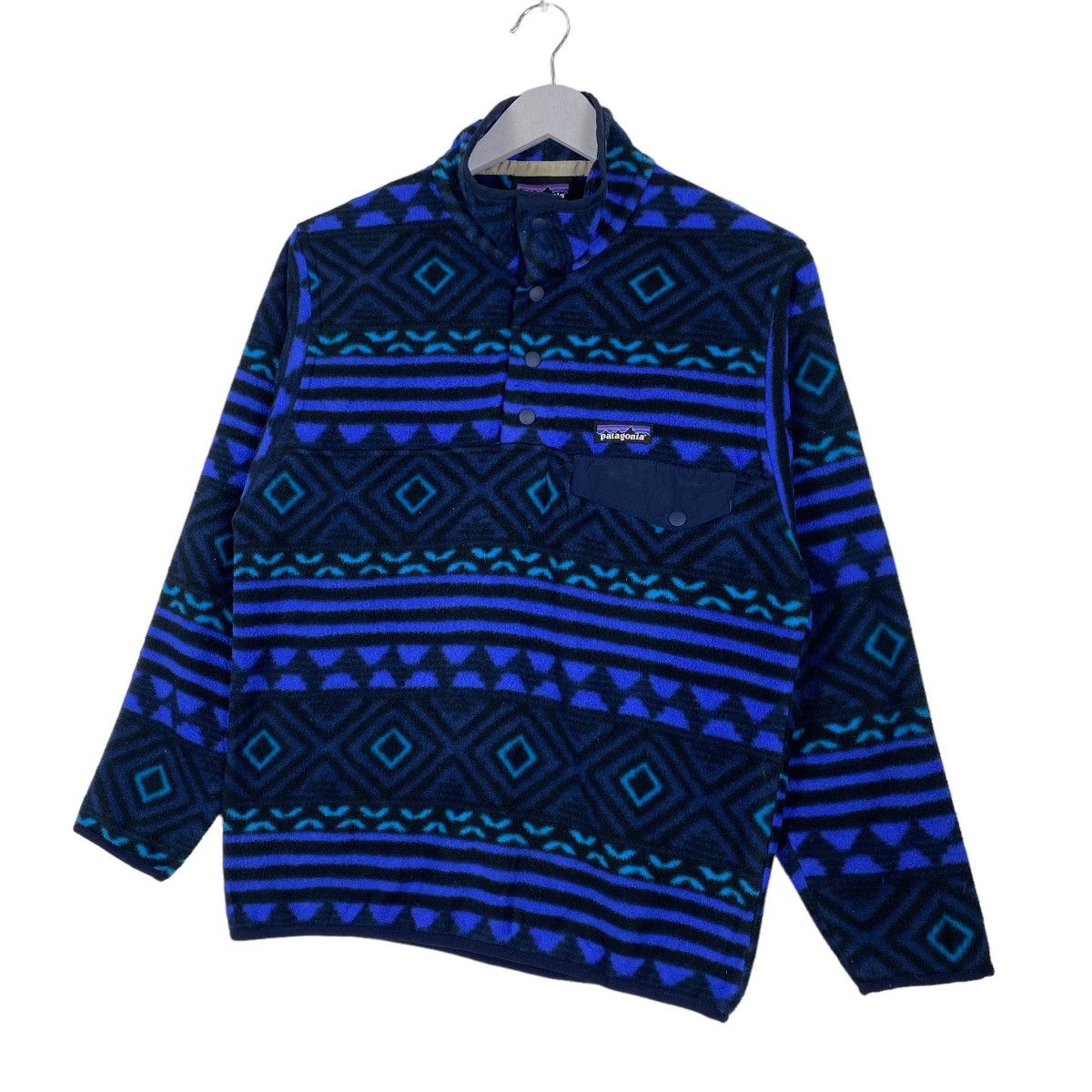 Patagonia Patagonia Synchilla Snap T Fleece Pullover Aztec Geometric Size US XXS / EU 40 - 2 Thumbnail
