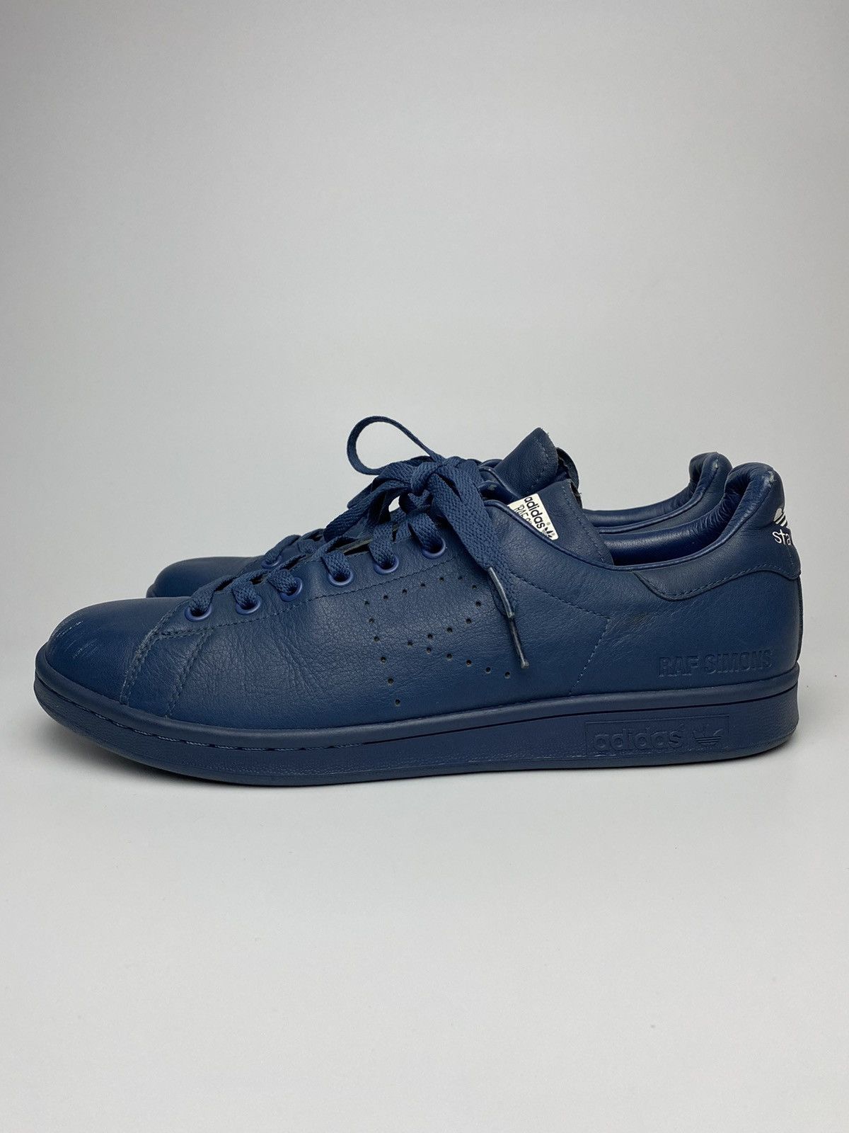 Adidas × Raf Simons Raf Simons x Adidas Stansmith Blue Size US 10.5 / EU 43-44 - 3 Thumbnail