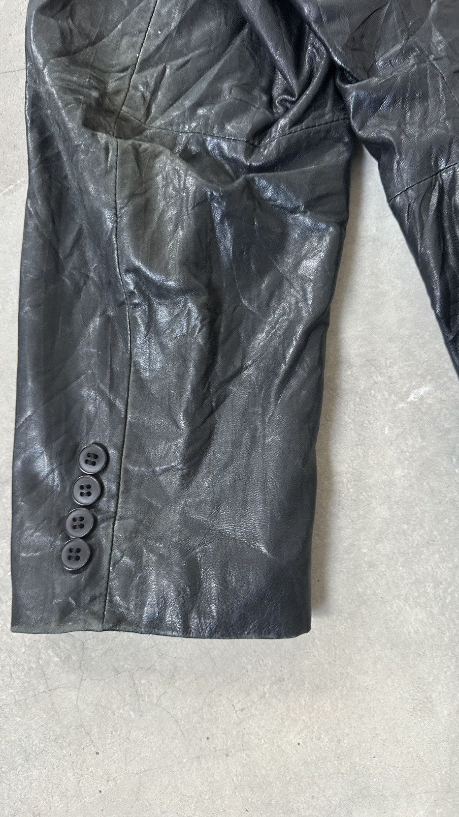 Other GRESHAM JAPANESE BRAND SHEEPSKIN LEATHER BLAZER Size US M / EU 48-50 / 2 - 8 Thumbnail