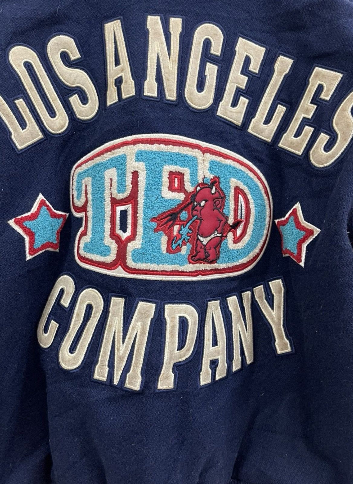 Kapital × Tedman 💸BINDING OFFER💸Ted Company Devil Varsity Leather Jacket Size US M / EU 48-50 / 2 - 4 Thumbnail