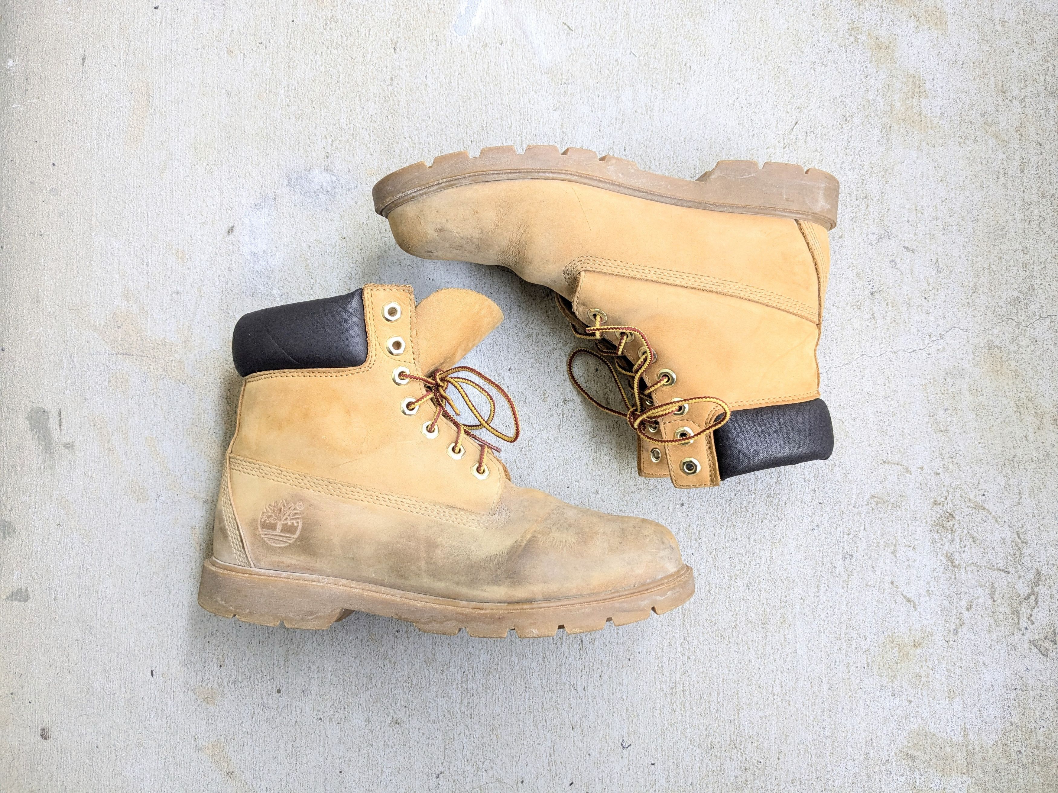 Timberland Timberland Boots 10 Tan Wheat Suede 6" Nubuck Size US 10 / EU 43 - 1 Thumbnail