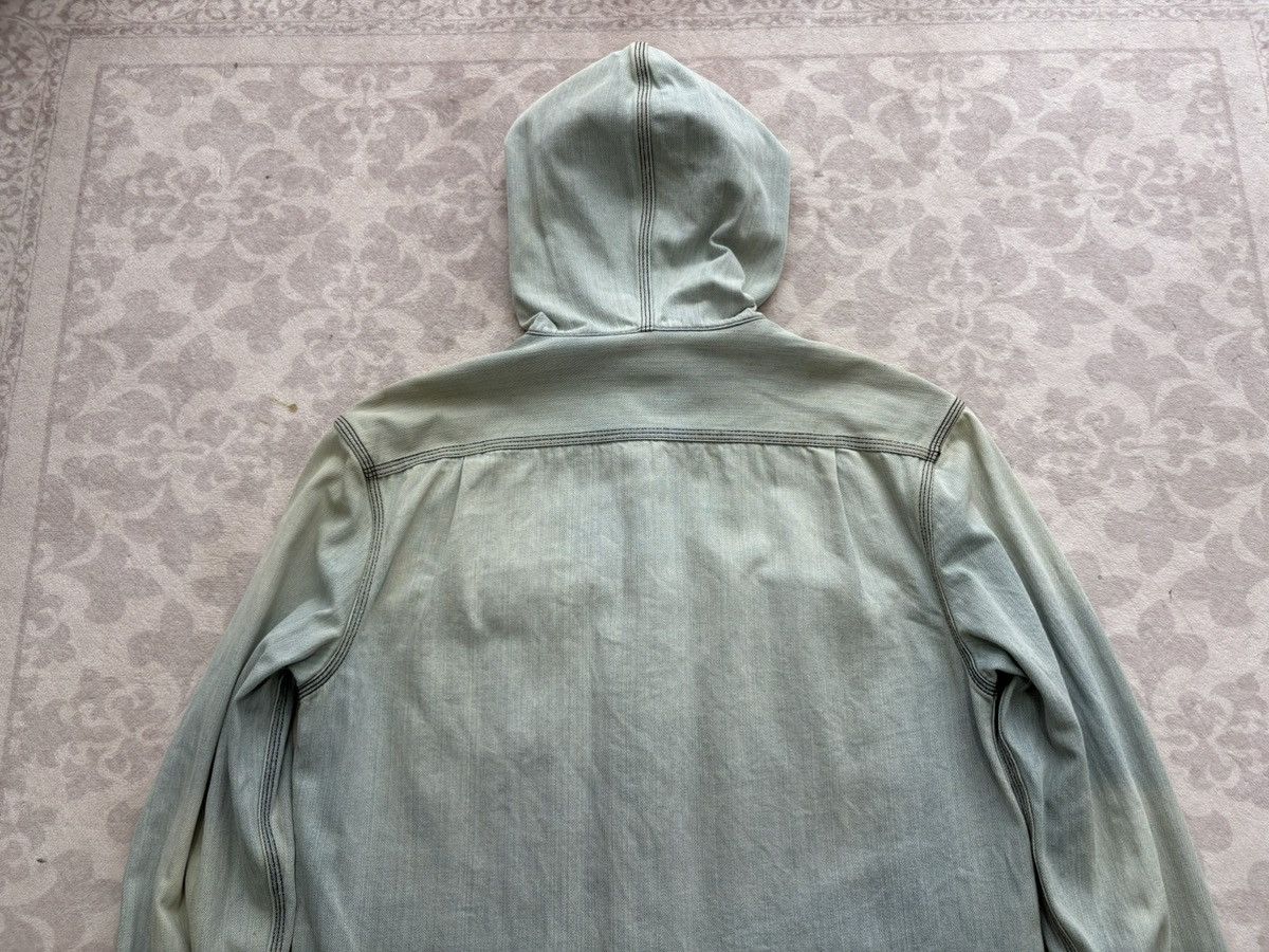 Levi's Levi’s Hooded Classic Worker Shirt Jacket Light Wash M Size US M / EU 48-50 / 2 - 12 Thumbnail
