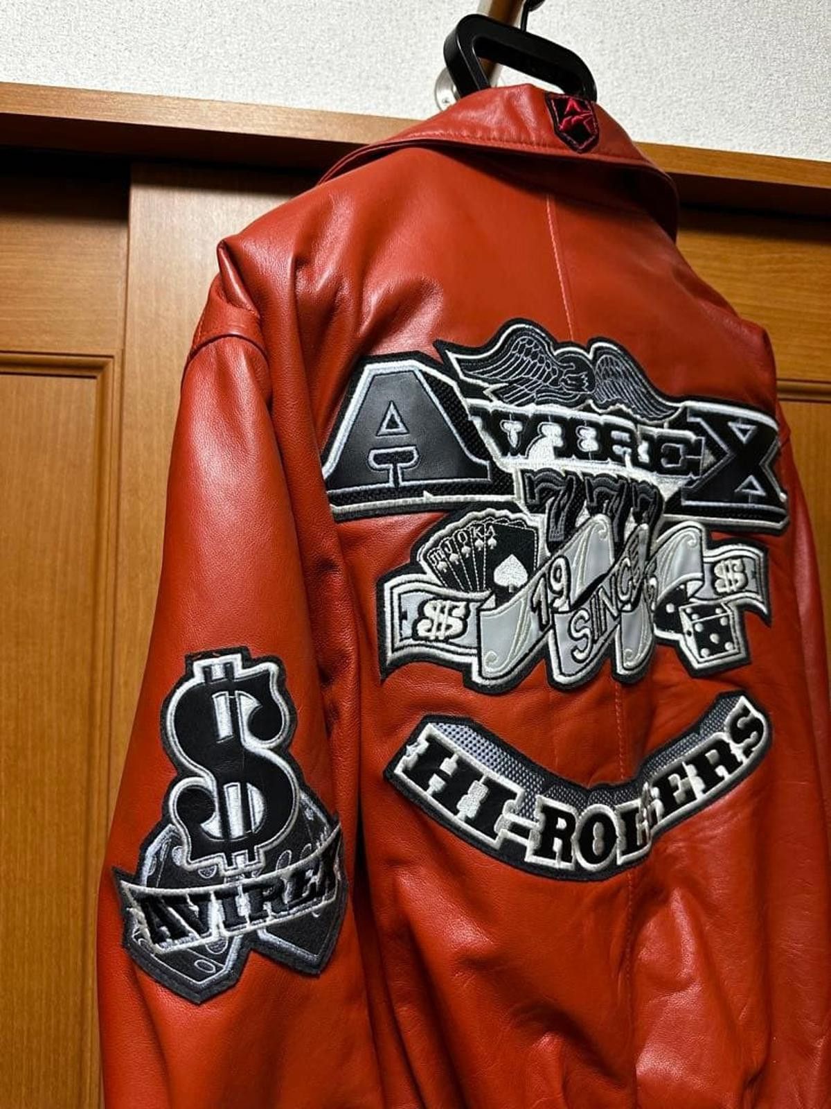 Avirex Avirex - Vintage Leather Bomber Size US L / EU 52-54 / 3 - 6 Thumbnail