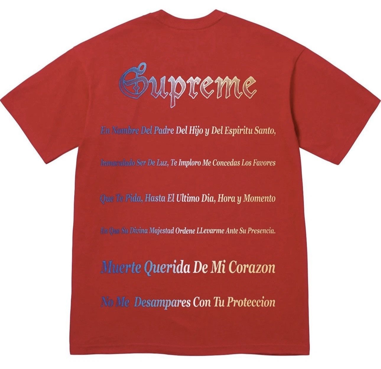 Supreme Supreme Grim Reaper Tee Red Size Large SS26 Brand New Size US L / EU 52-54 / 3 - 4 Thumbnail