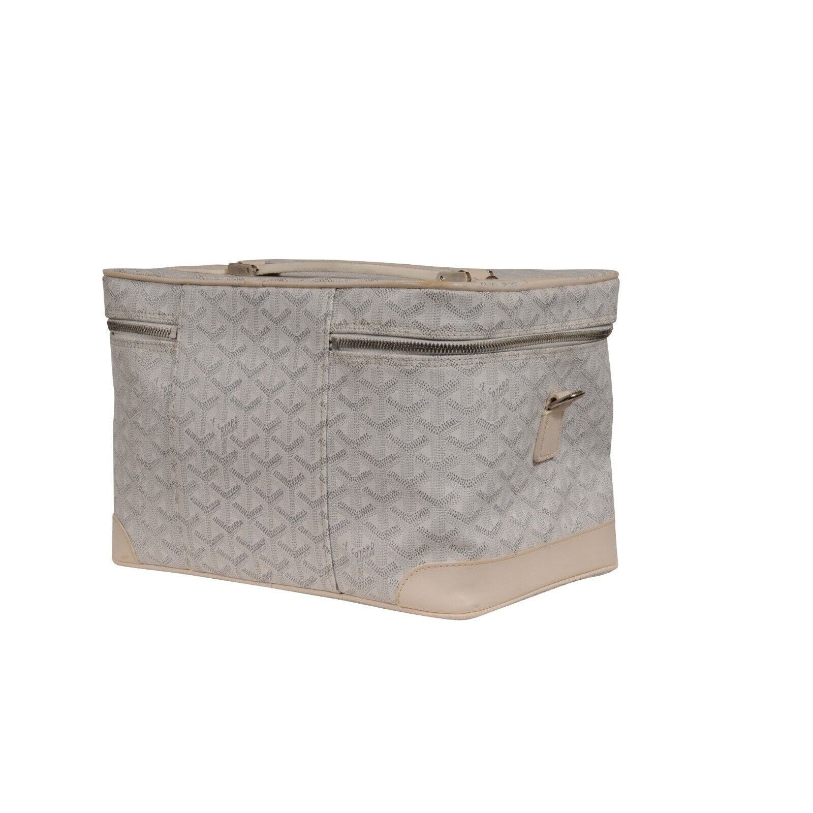 Goyard Vintage 2000's Y2k Vanity Train Case Canvas Bag - 02252 Size ONE SIZE - 7 Thumbnail