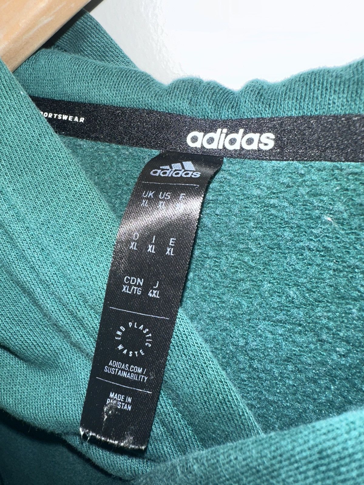 Adidas Adidas Scribble Hoodie Size US XL / EU 56 / 4 - 6 Thumbnail