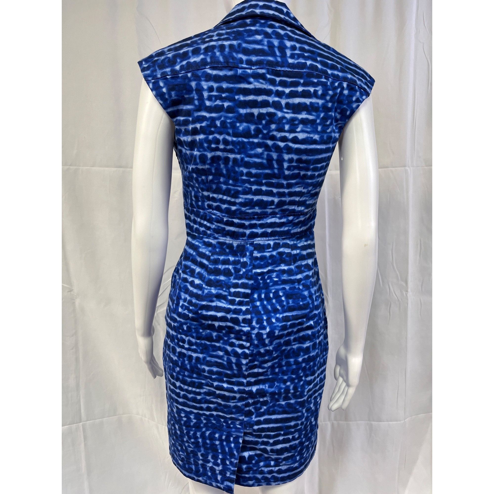Calvin Klein Calvin Klein Women's Blue Dress/A-Line/Sleeveless Sz 4 SKU 4 Size S / US 4 / IT 40 - 2 Thumbnail