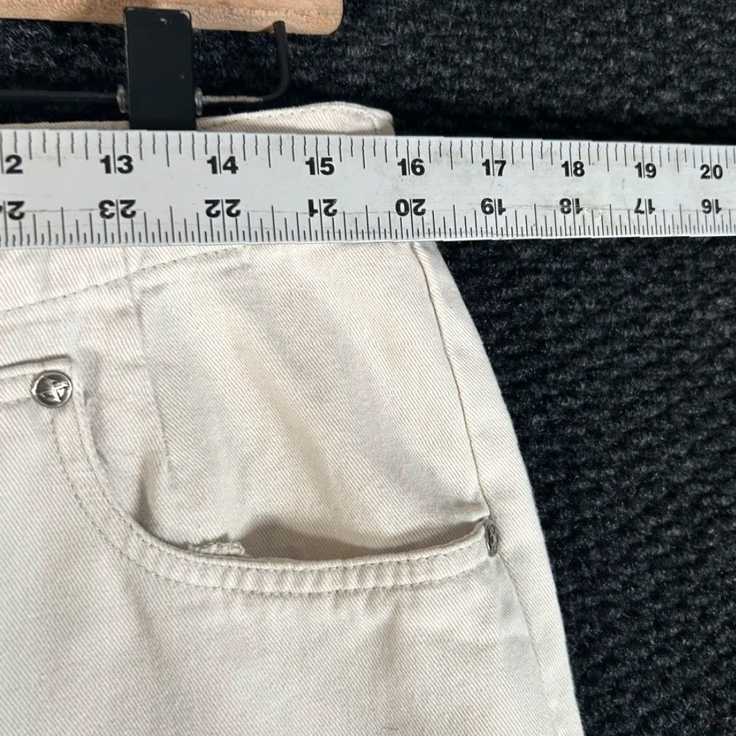 Vintage Xhileration 100% Cotton White Wide Stretch Carpenter Pants Women Size 13 White Womens Carpenter Pants XS? Size 34" / US 12 / IT 48 - 6 Thumbnail