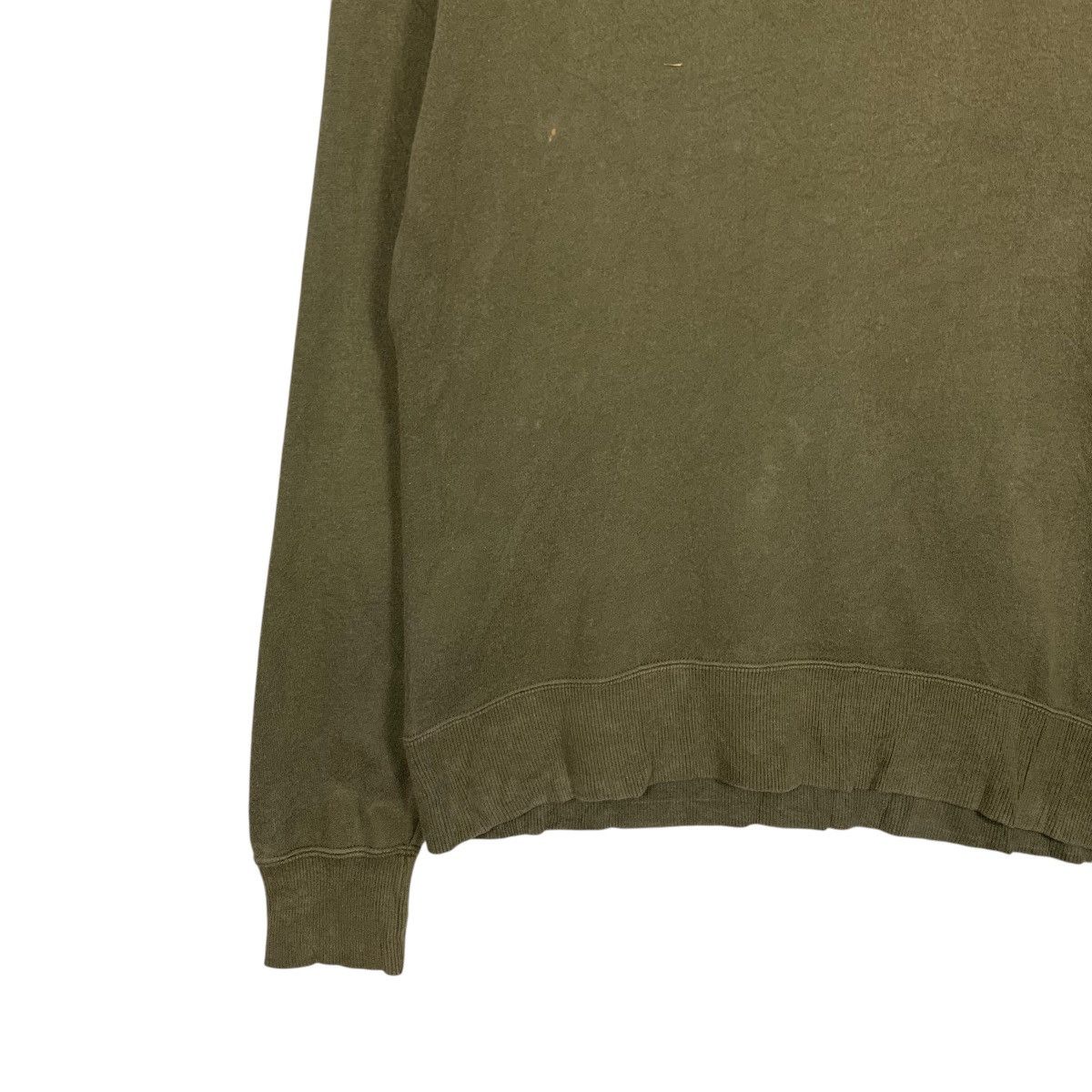 Japanese Brand CHAMPION Olive Green Crewneck Sweatshirt #2635-C118 Size US L / EU 52-54 / 3 - 3 Thumbnail