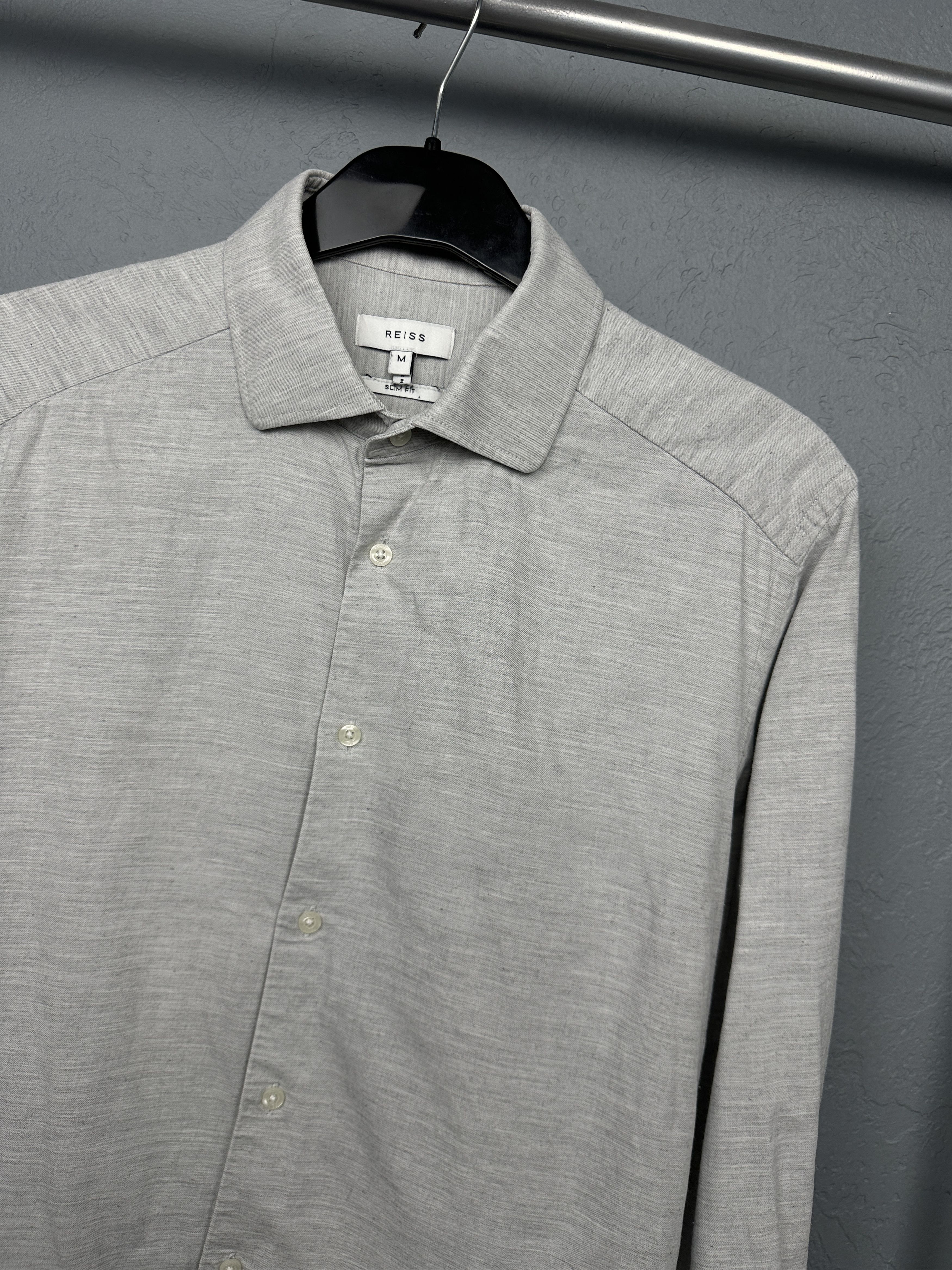 Reiss Reiss Mens Long Sleeve Polo Shirt Size US S / EU 44-46 / 1 - 2 Thumbnail