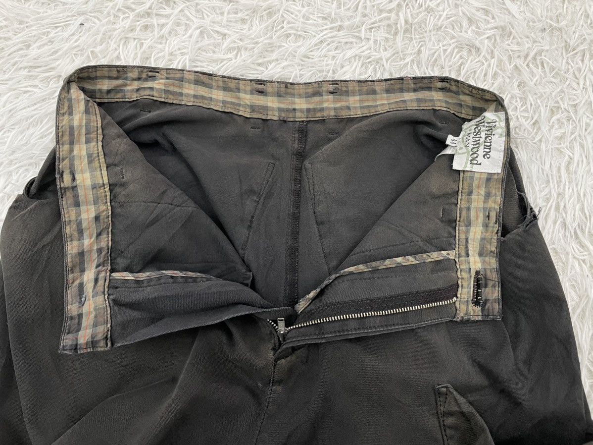Vivienne Westwood Vintage Vivienne Westwood Man 00s 3D Cargo Pocket Faded Pant Size US 30 / EU 46 - 14 Thumbnail