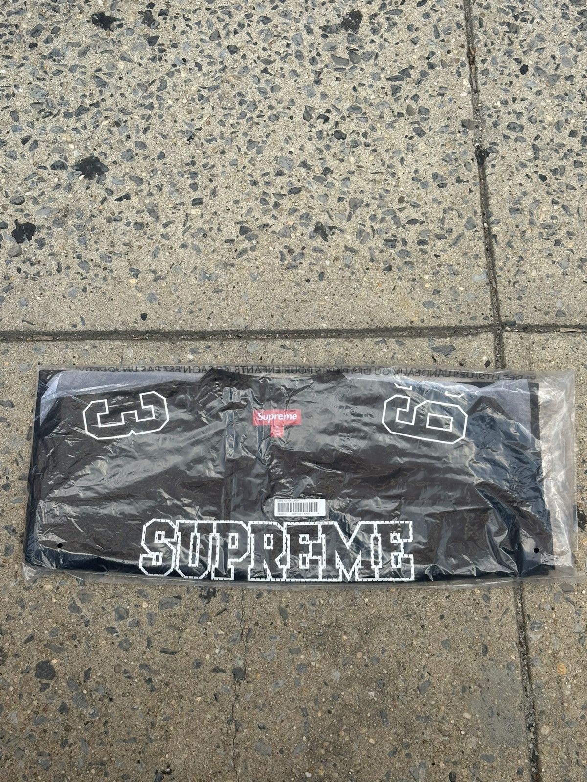 Supreme Bones Football Jersey Black Size Large