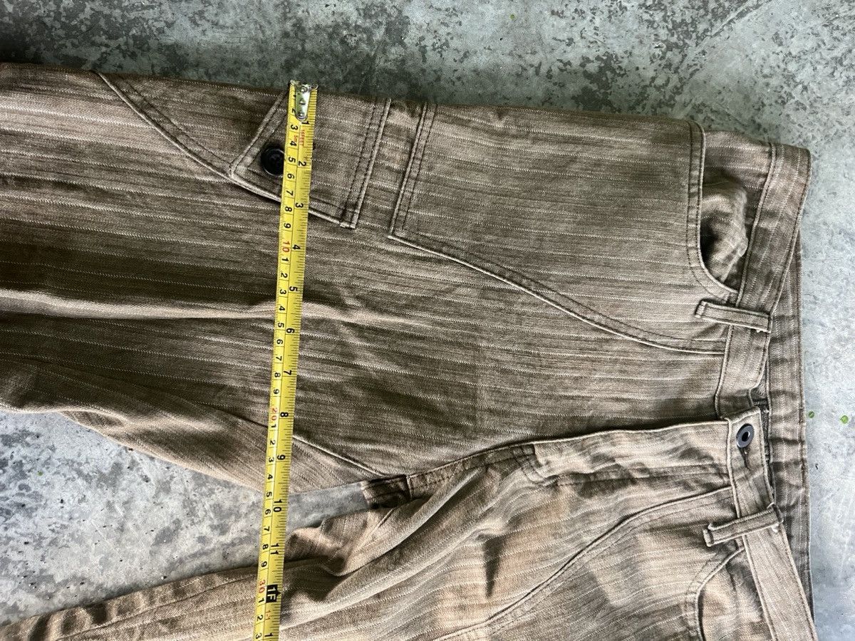 Hysteric Glamour × Japanese Brand × Vintage Flare Mudwash Hickory Denim Size US 32 / EU 48 - 10 Thumbnail