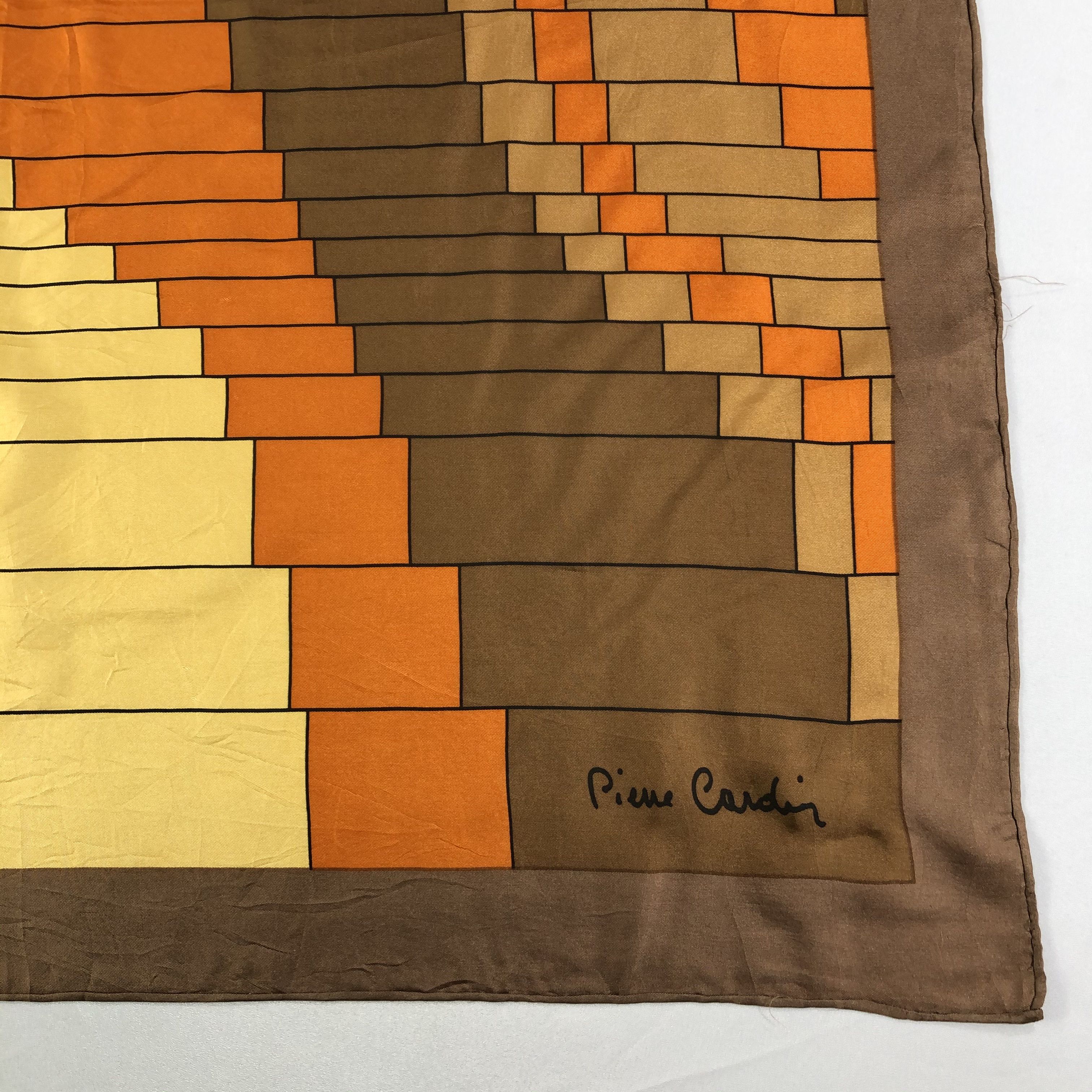 Pierre Cardin × Vintage Vintage Pierre Cardin Silk Scarf Size ONE SIZE - 4 Thumbnail