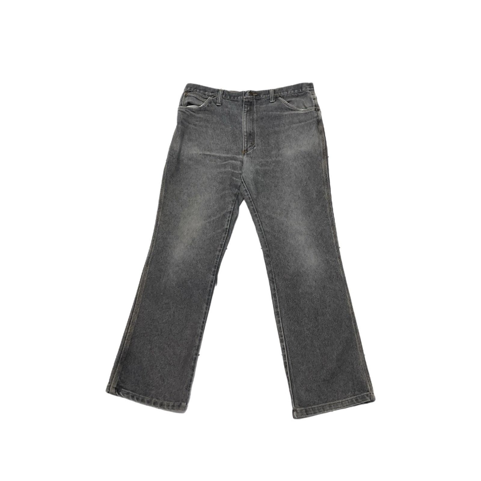 Vintage Y2K Black Wash Wide Leg Denim Jeans Size US 38 / EU 54 - 1 Thumbnail