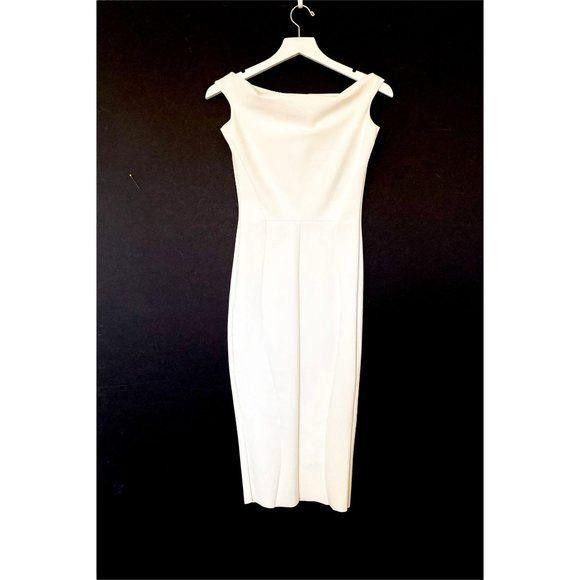 Chiara Boni NWT CHIARA BONI Sissel 3D Rose Bateau neck dress, size 40IT Size S / US 4 / IT 40 - 2 Thumbnail
