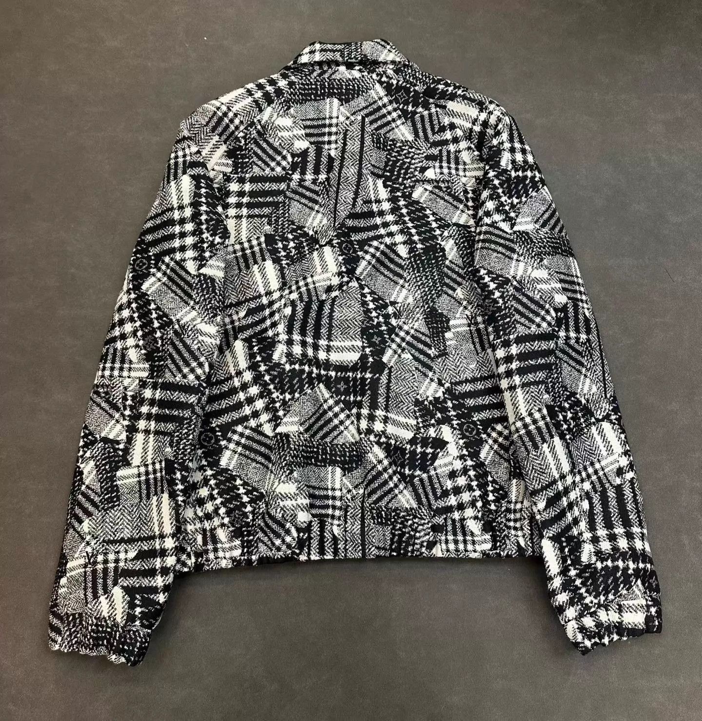 Louis Vuitton LV Irregular Patchwork Embroidered Logo Woven Jacket 48 Size US M / EU 48-50 / 2 - 2 Thumbnail