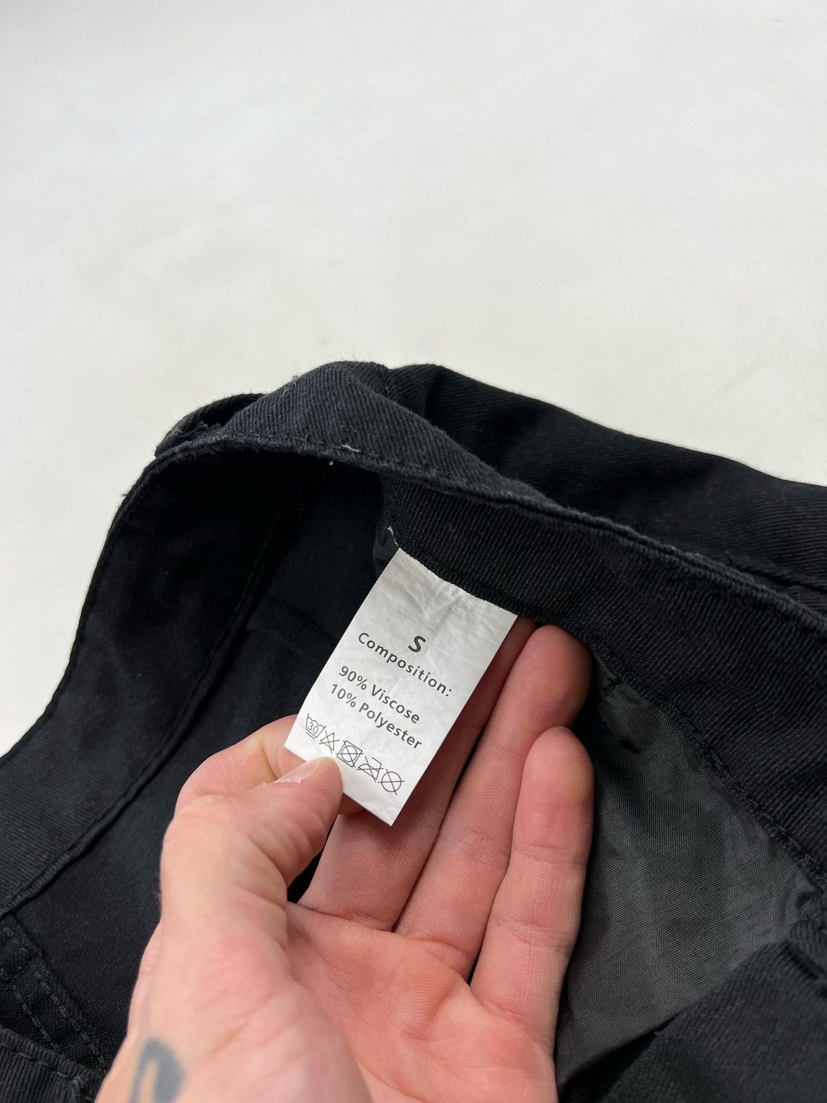 Japanese Brand × PPFM Vintage black cargo pants pocket bondage Size US 28 / EU 44 - 10 Thumbnail