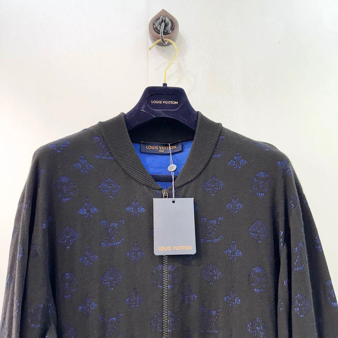 Louis Vuitton Louis Vuitton Allover Jacquard Knitted Sweater XL Size US XL / EU 56 / 4 - 4 Thumbnail