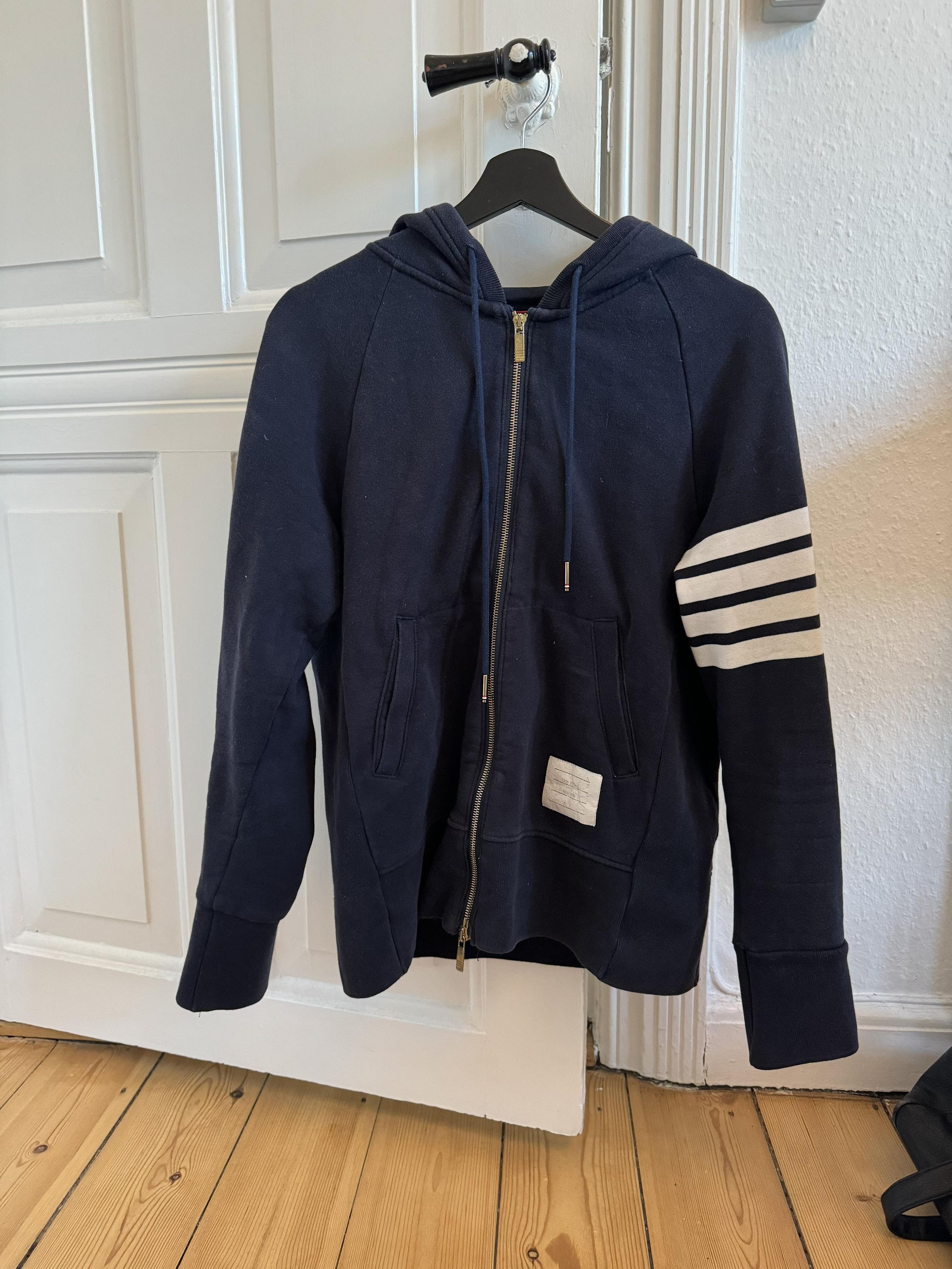 Thom Browne Thom Browne Zip Hoodie Size US L / EU 52-54 / 3 - 1 Thumbnail