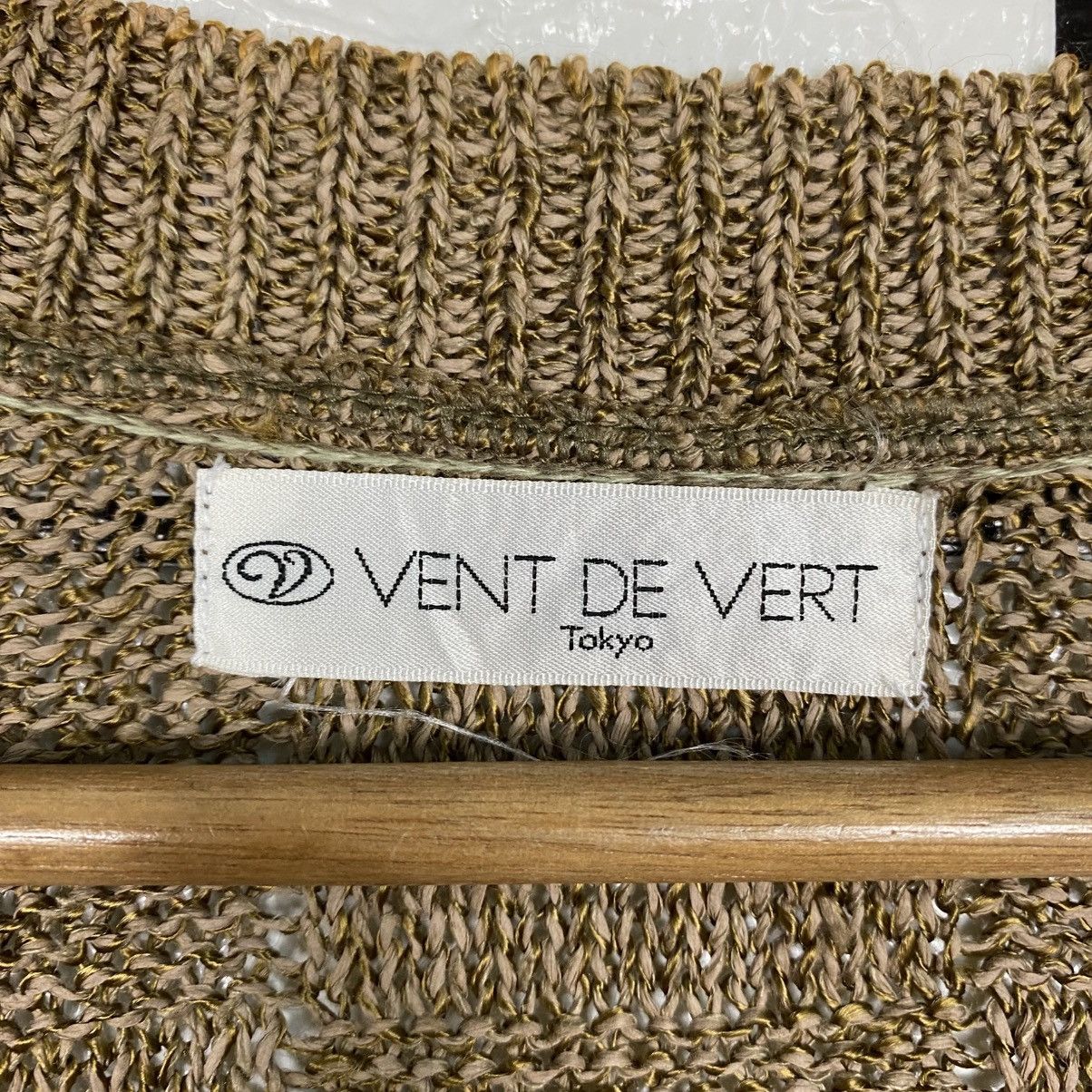 Issey Miyake 📌Vintage Knit Sweatshirt Vent De Vert Size US M / EU 48-50 / 2 - 18 Thumbnail