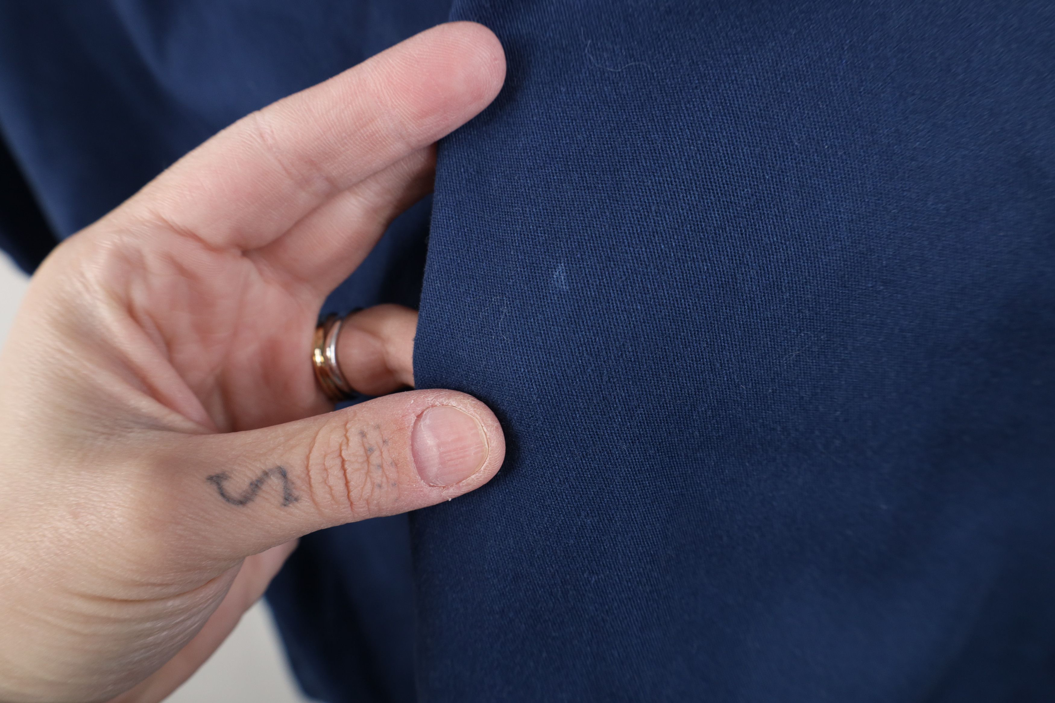 Vintage Vintage 90s Streetwear Workwear Mechanic Button Shirt Blue Size US XXL / EU 58 / 5 - 11 Thumbnail