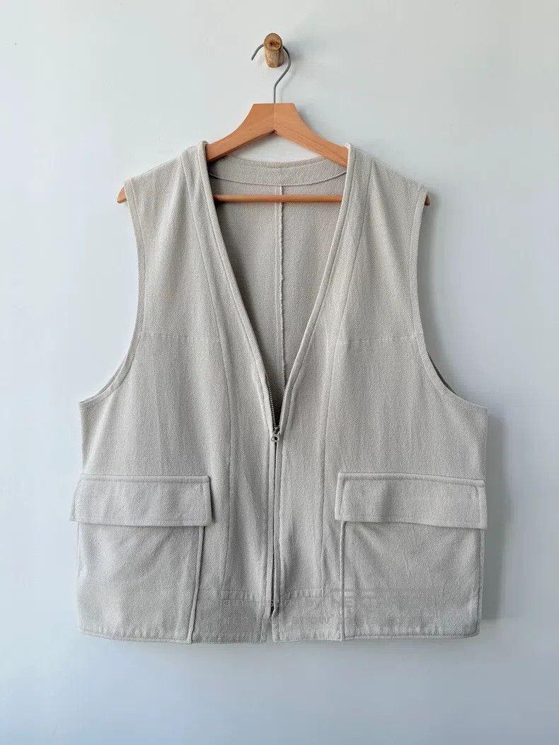 Yohji Yamamoto Yohji Yamamoto size os 12AW Show Chain Front Vest Size US M / EU 48-50 / 2 - 1 Thumbnail