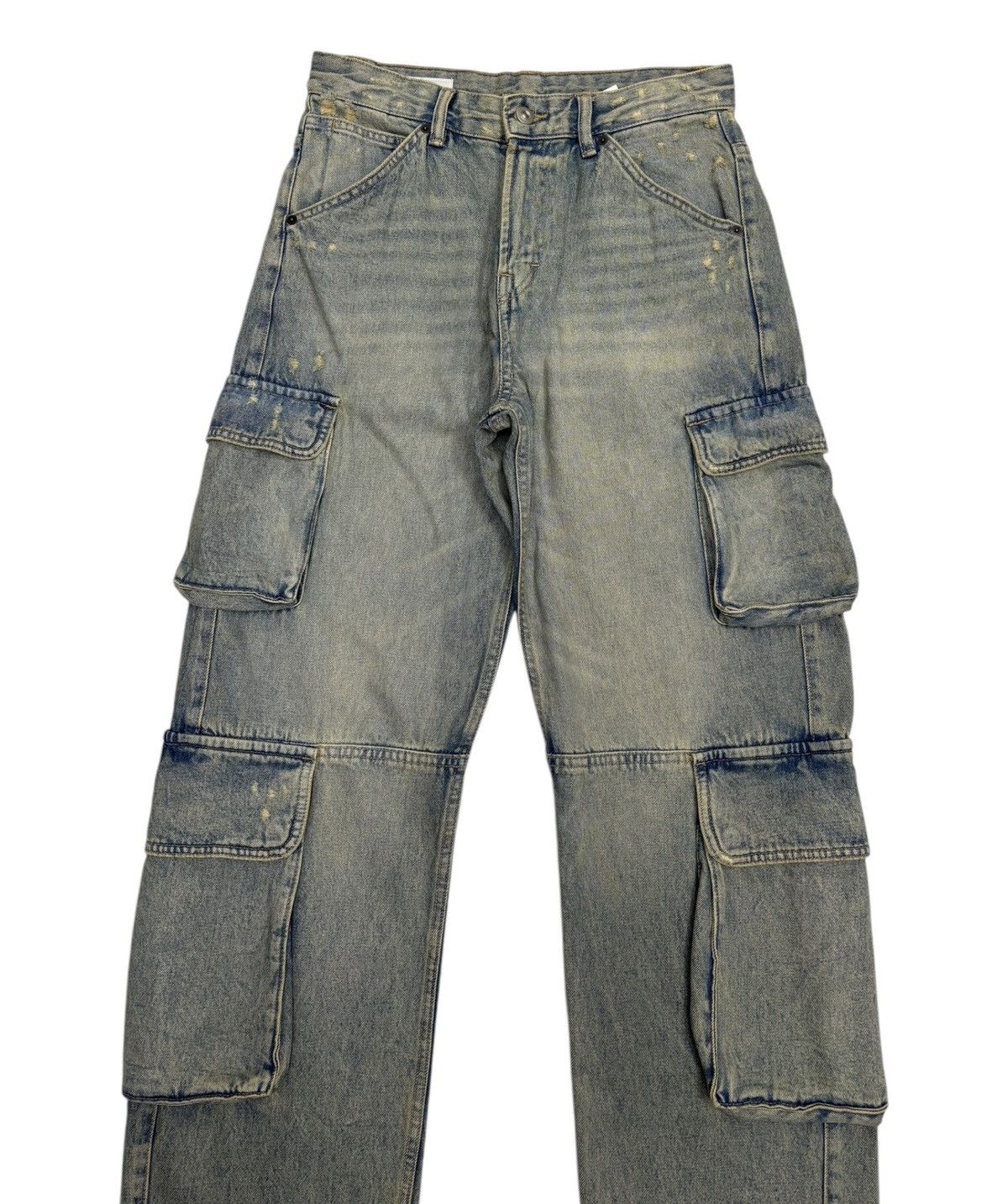 General Research 🔥ZARA UTILITY CARGO PANTS MULTI POCKET 3D Size US 30 / EU 46 - 2 Thumbnail