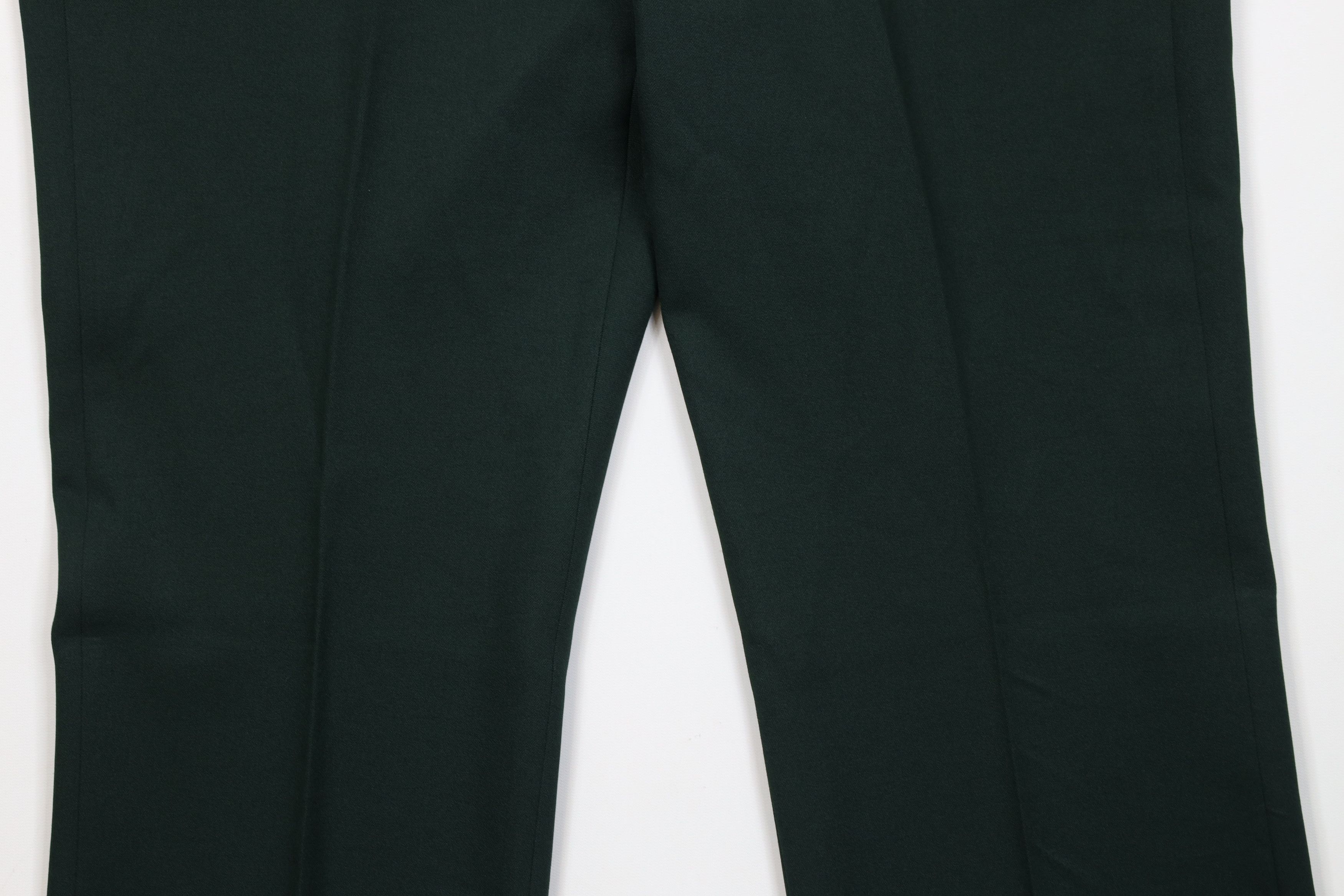 Vintage Vintage 70s Streetwear Flared Wide Leg Chino Pants Green USA Size US 40 / EU 56 - 3 Thumbnail