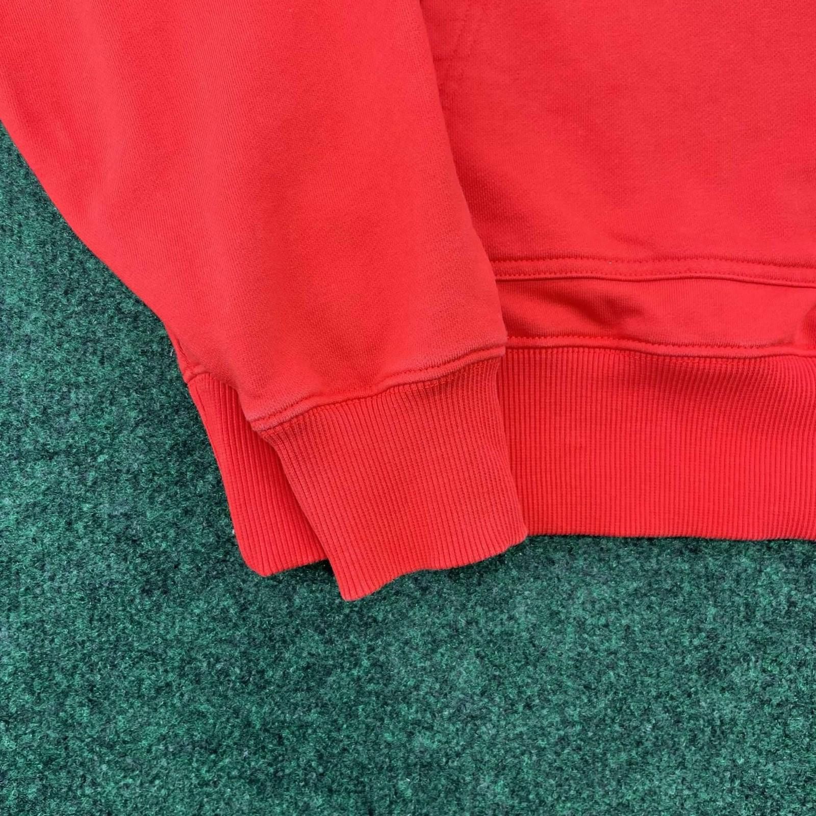 Helmut Lang Helmut Lang Lifeguard Hoodie Red/White M Used Size US M / EU 48-50 / 2 - 2 Thumbnail