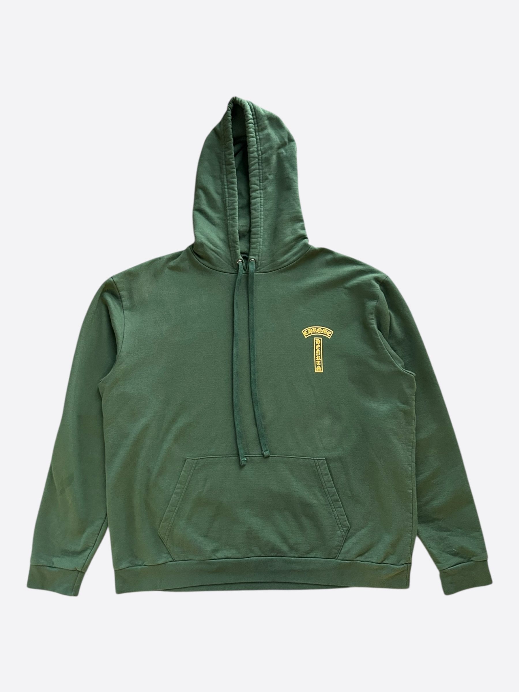 Chrome Hearts Chrome Hearts Green & Yellow T-Bar Logo Hoodie Size US XL / EU 56 / 4 - 1 Thumbnail