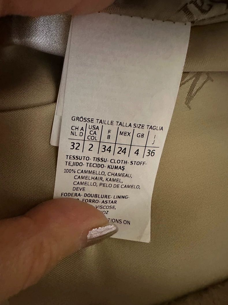 Max Mara Max Mara Camel cashmere coat Size S / US 4 / IT 40 - 6 Thumbnail