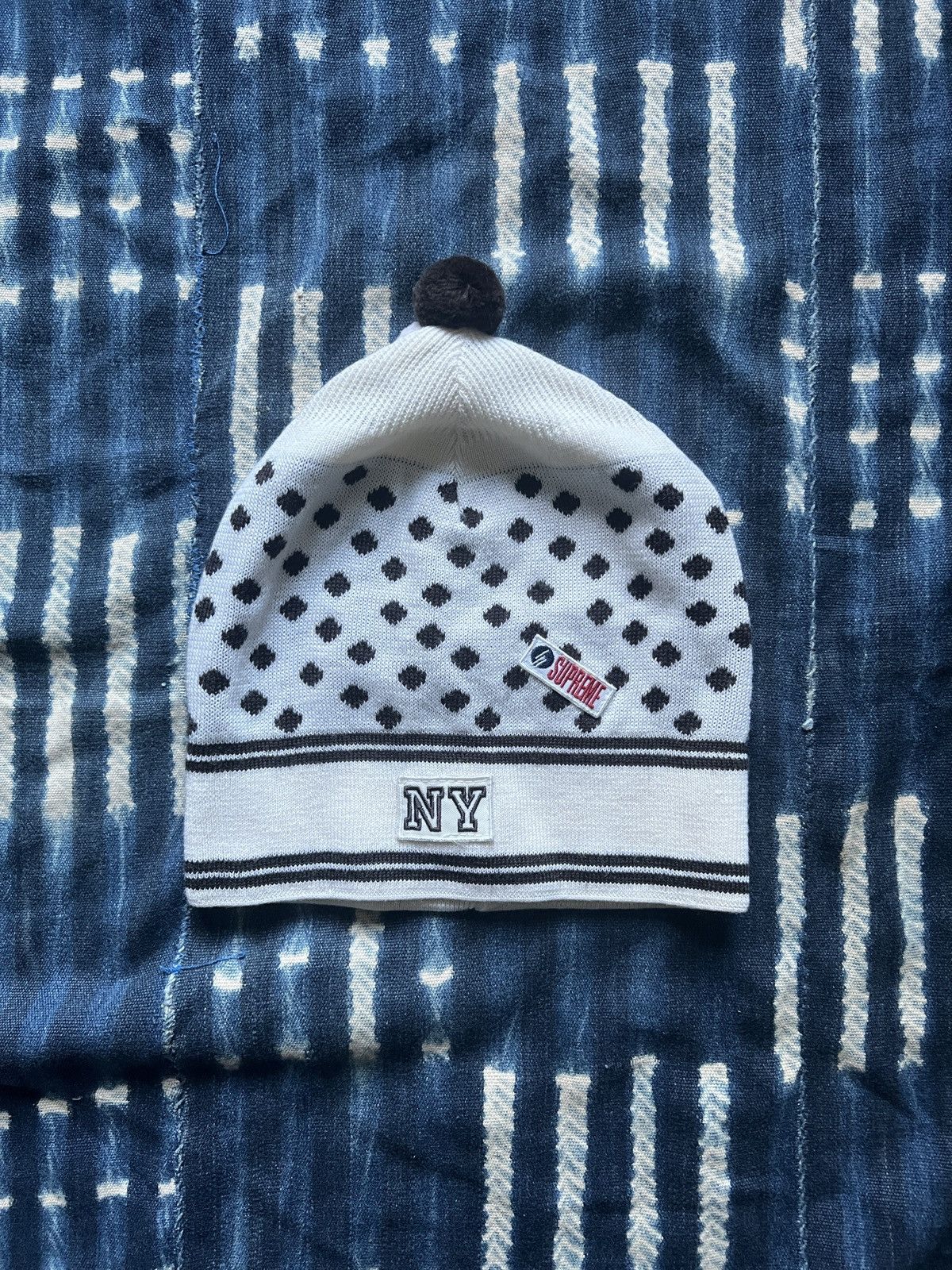 Supreme Supreme Jacquard Patch Beanie 2000FW Size ONE SIZE - 1 Thumbnail